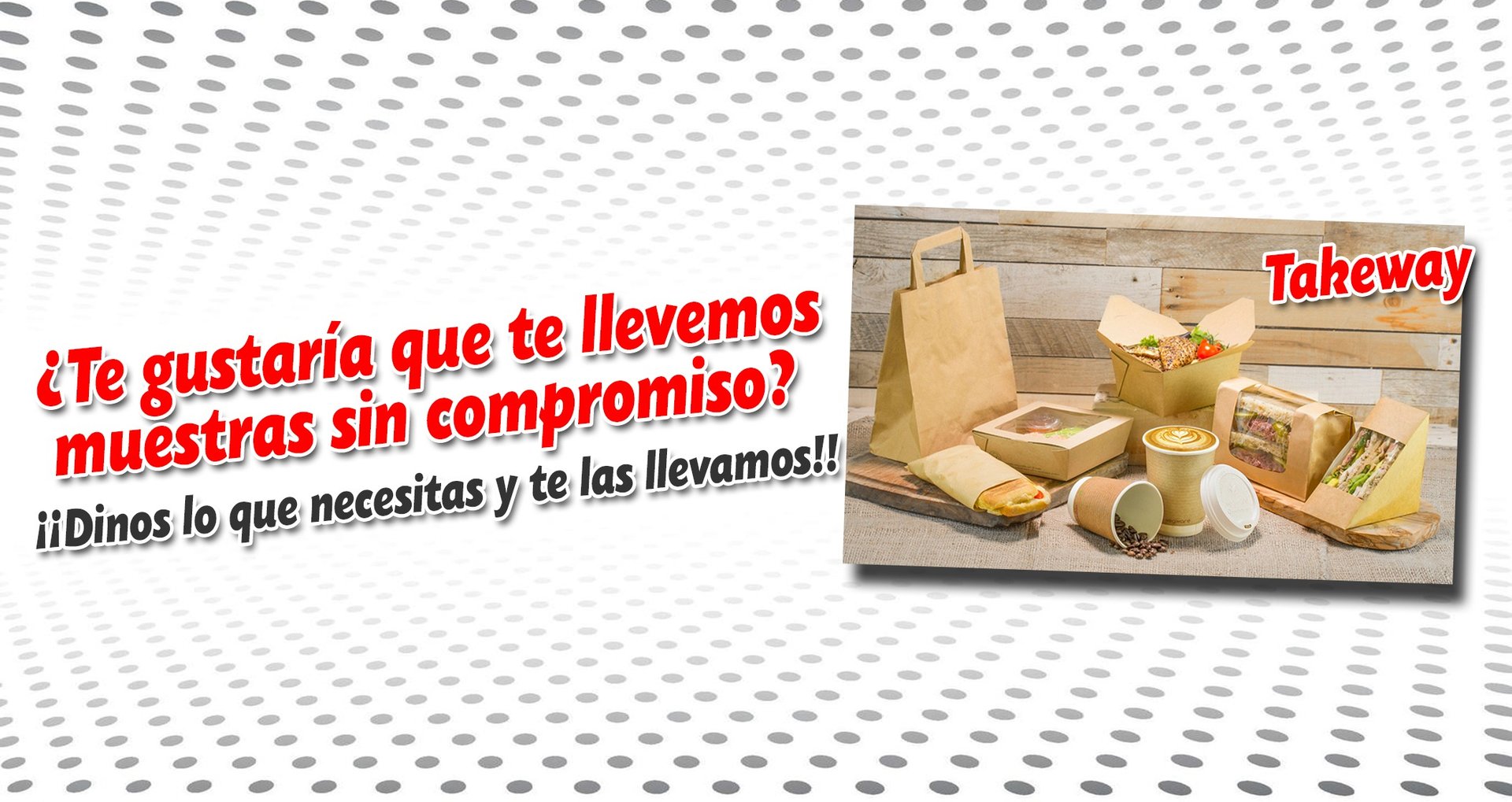 muestras takeway gratis en elche