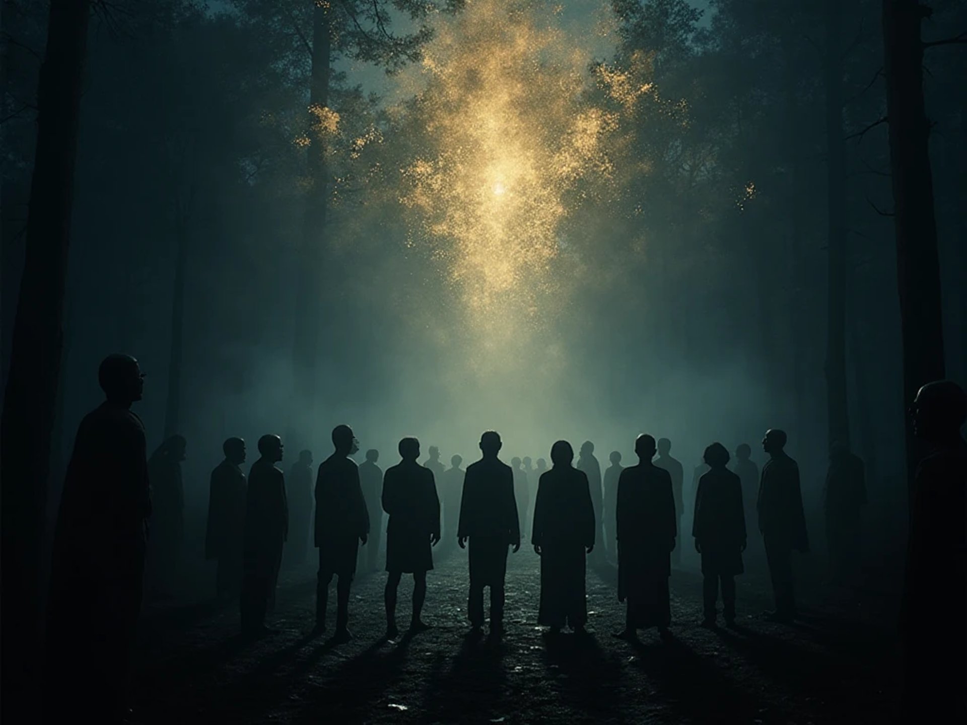 an abstract photo of a curved building with a blue sky in the background