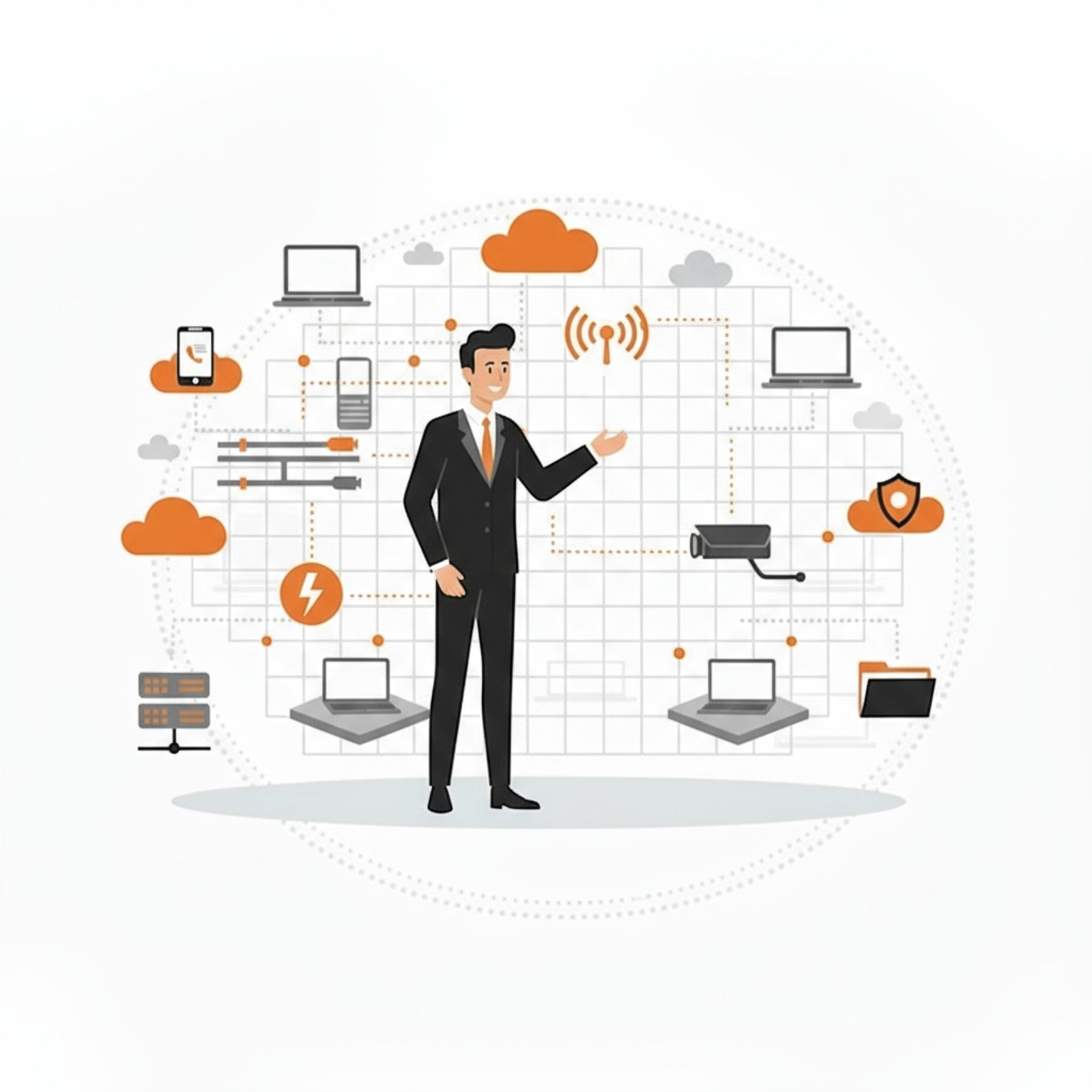 Independent data cabling, Wi-Fi, CCTV and electrical consultancy helping businesses choose suppliers