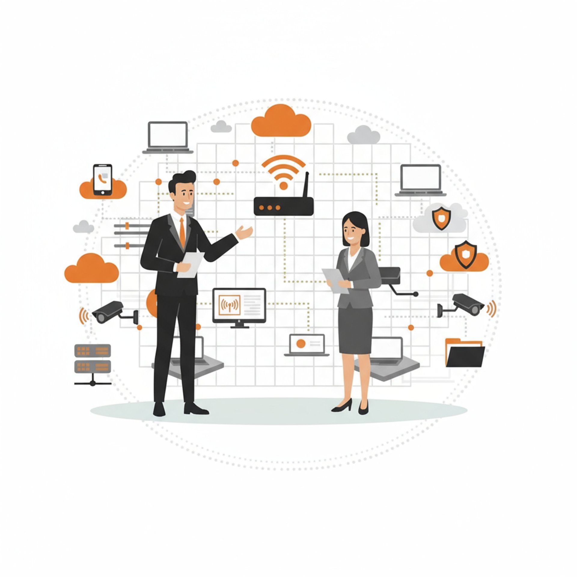 Consultancy services for business Wi-Fi and CCTV suppliers