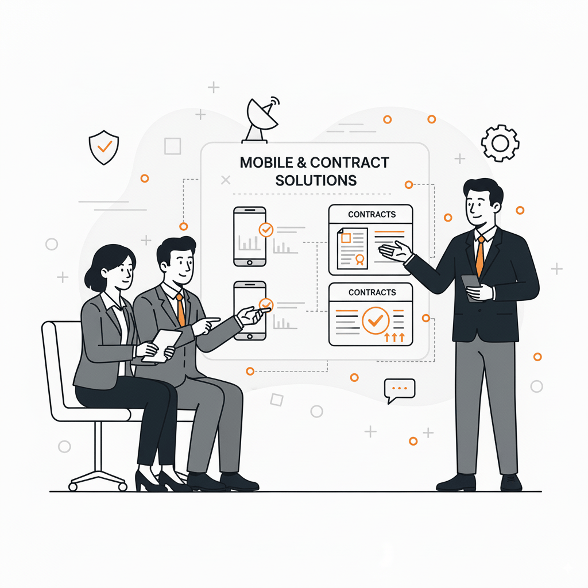 Comparing business mobile networks and contracts for companies