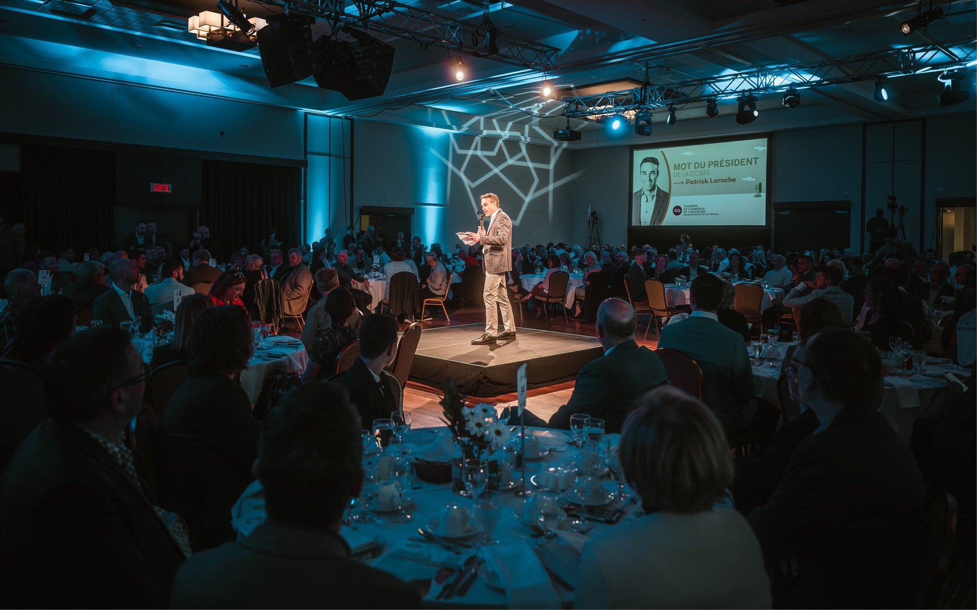 Reportage corporate lors d'un événement d'entreprise