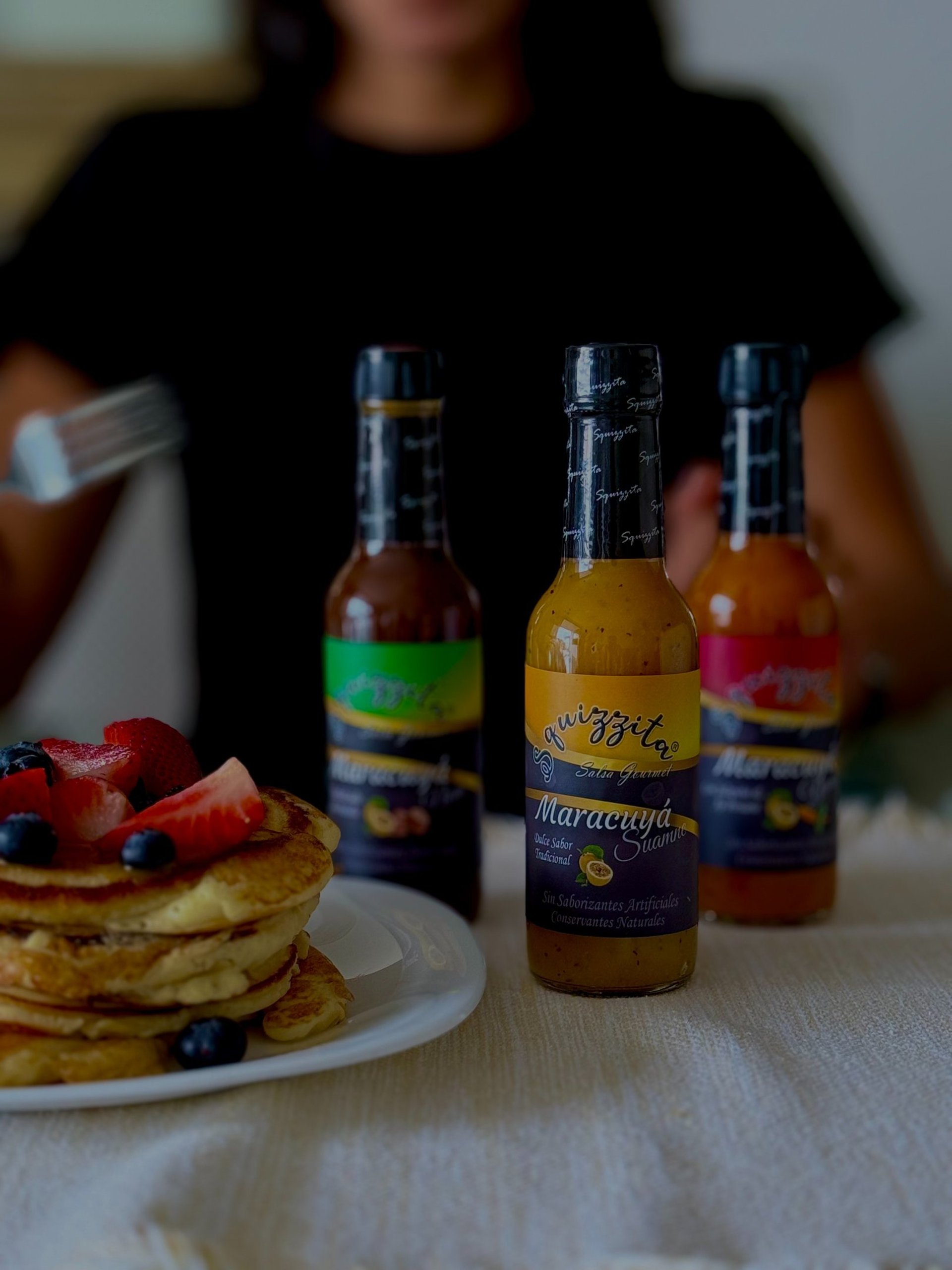 Salsas de maracuyá de Fruitexco en la línea Squizzita