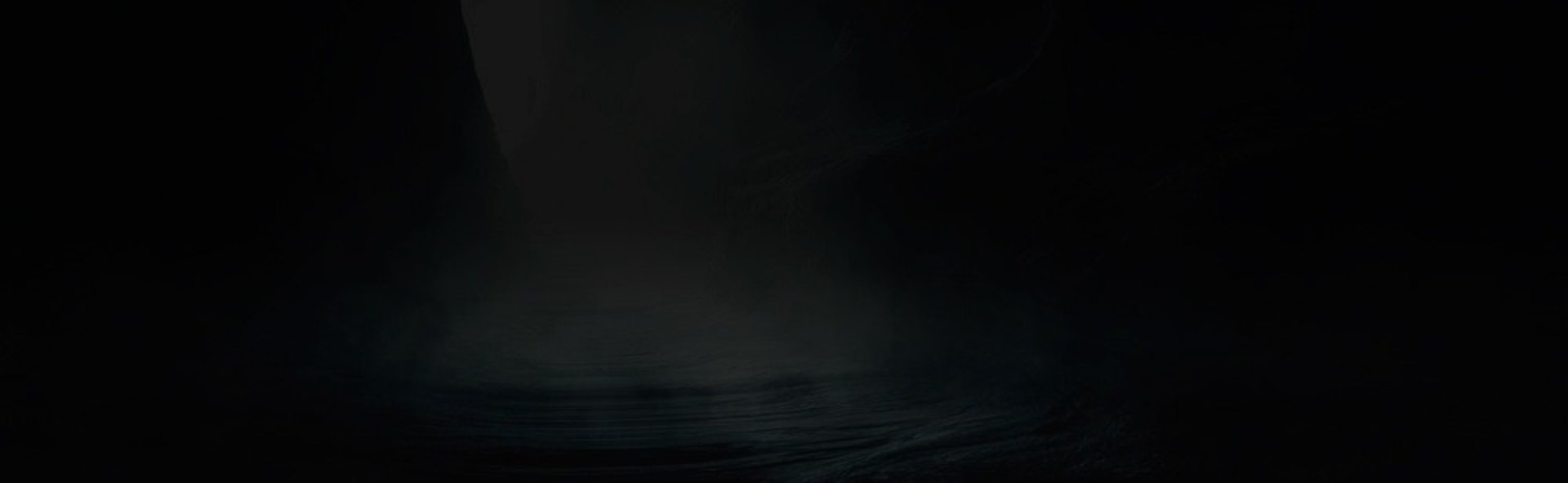 flowing river between tall trees