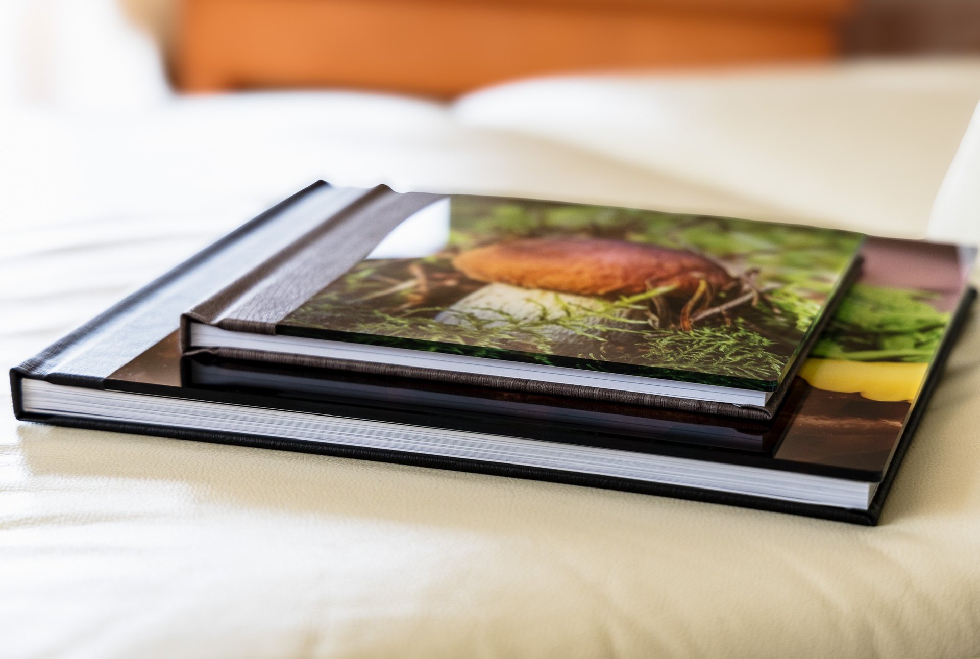 an open book sitting on top of a table