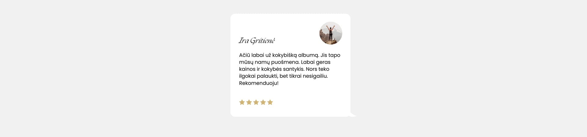 Atsiliepiimai fotooalbumai