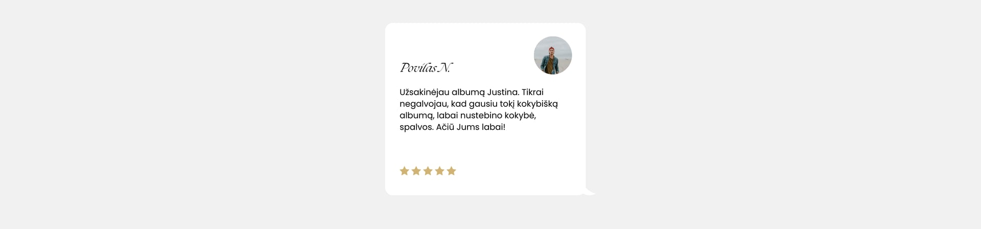Atsiliepiimai fotooalbumai