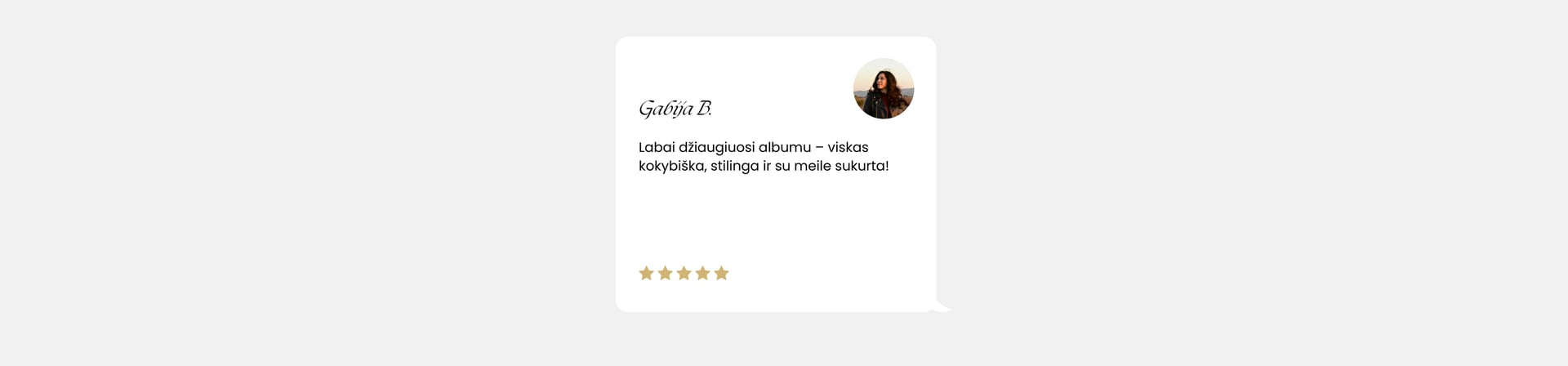 Atsiliepiimai fotooalbumai