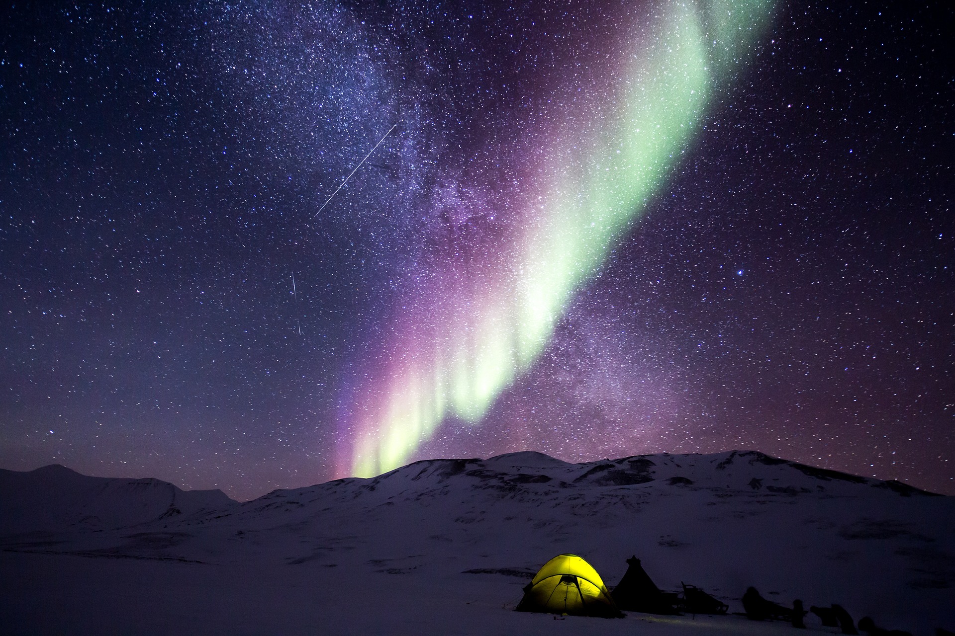 Night camping