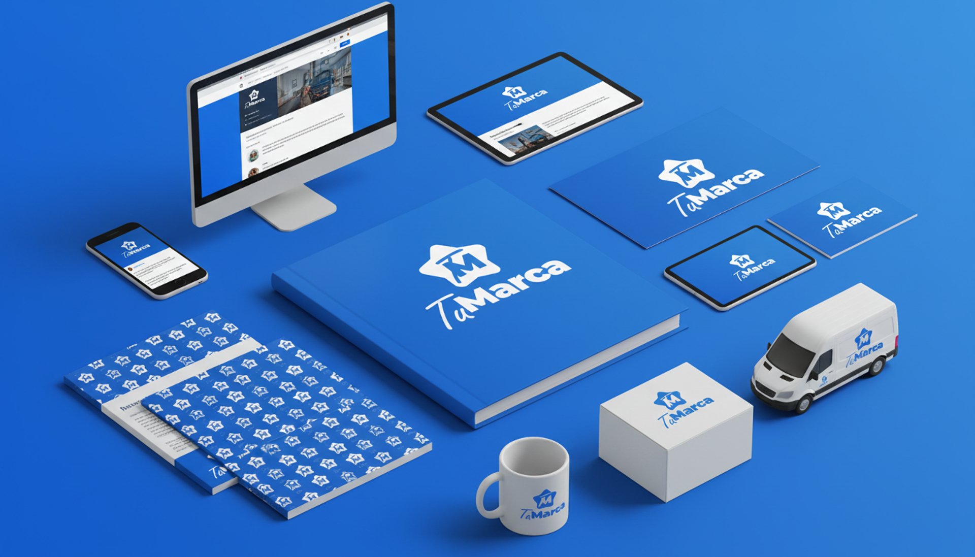 Un solo sistema de marca, todas las piezas que necesitas