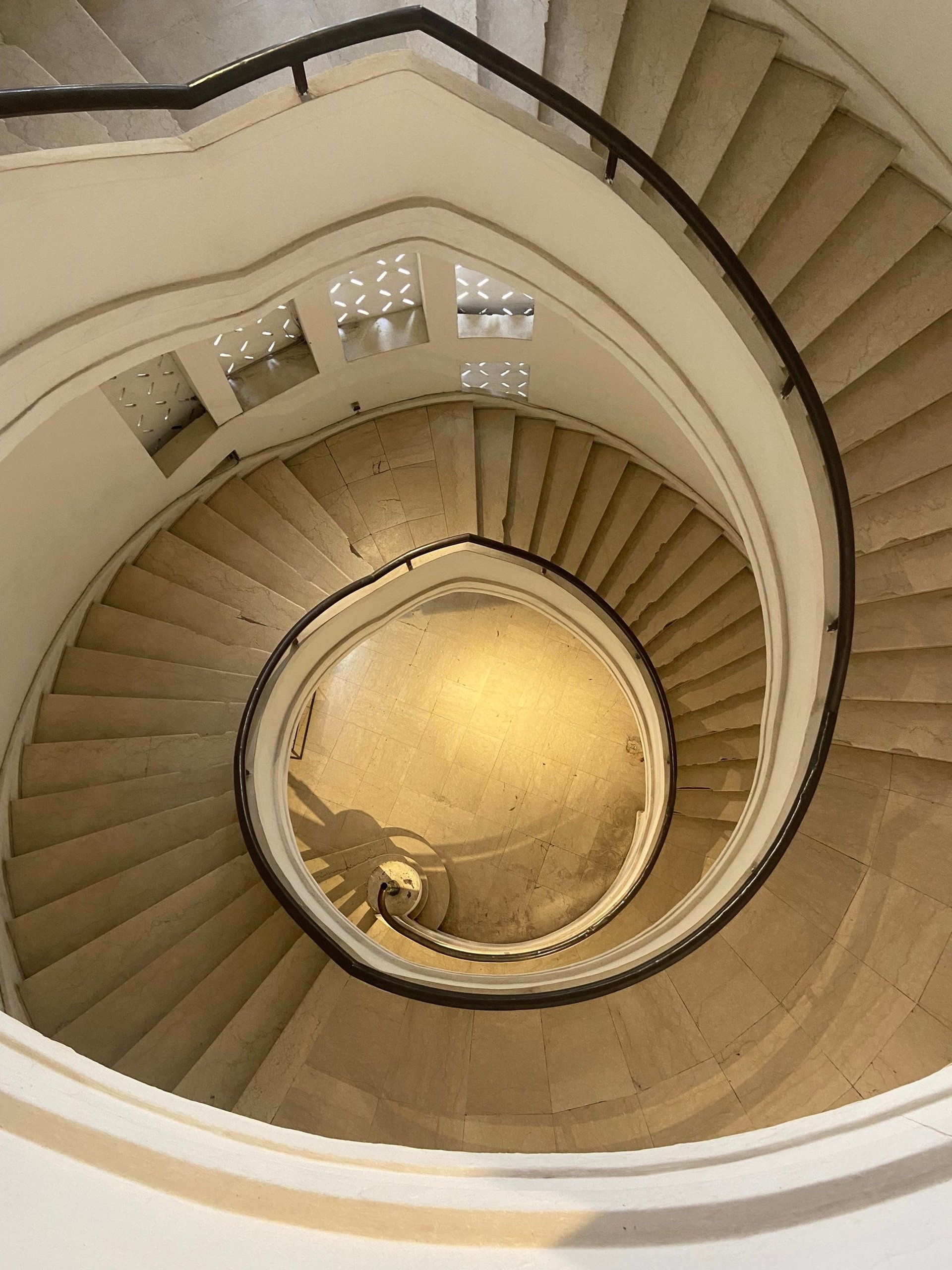 a circular object with a window in the center
