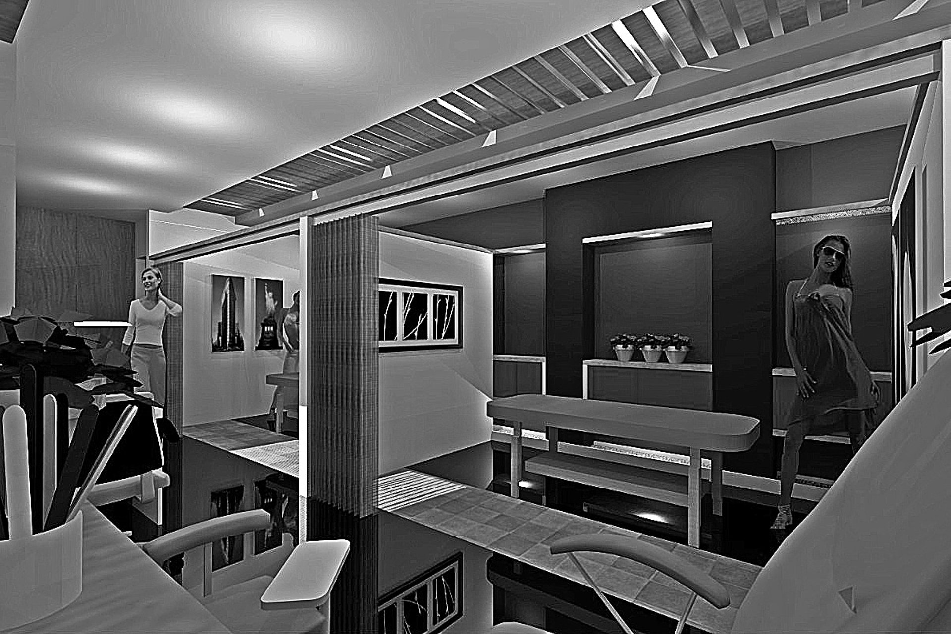 black blue and yellow textile