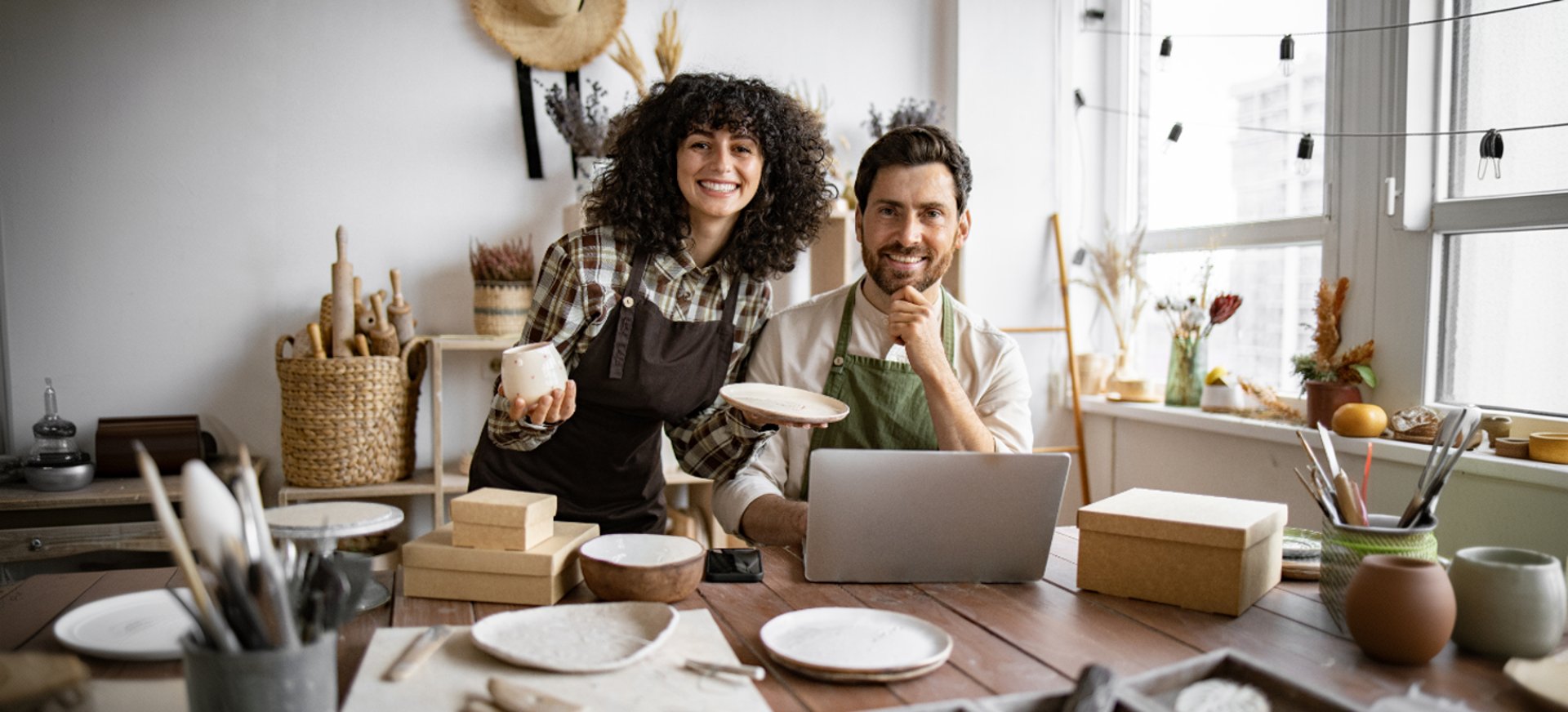 black and brown leather padded tub sofa
