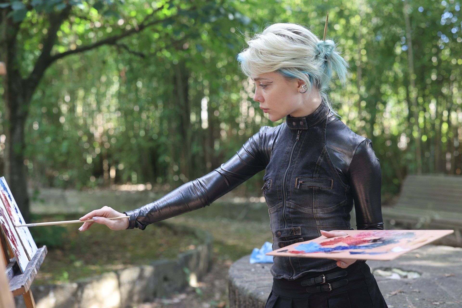 black and white bed linen