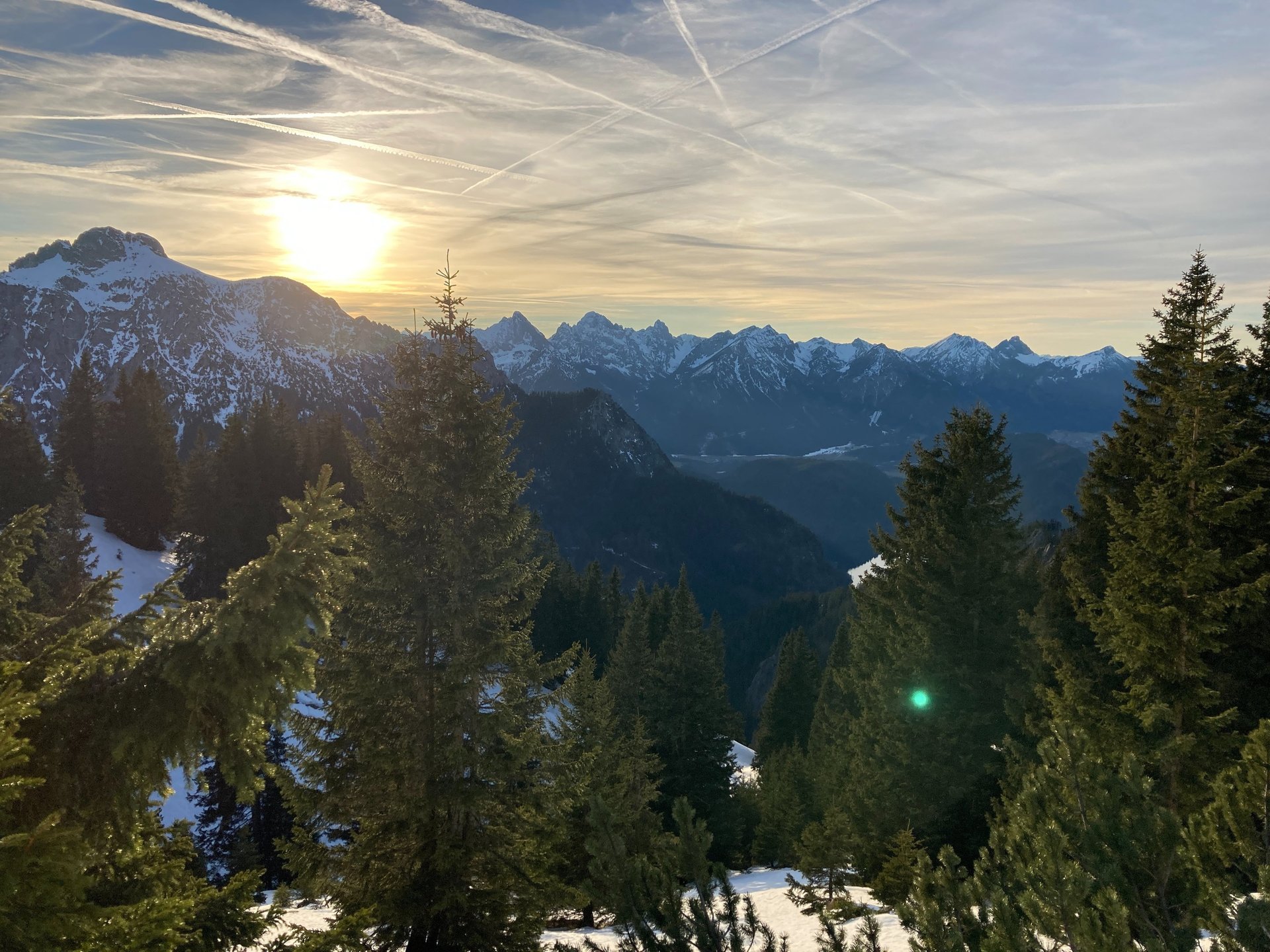 Mountain view near Fussen, Germany