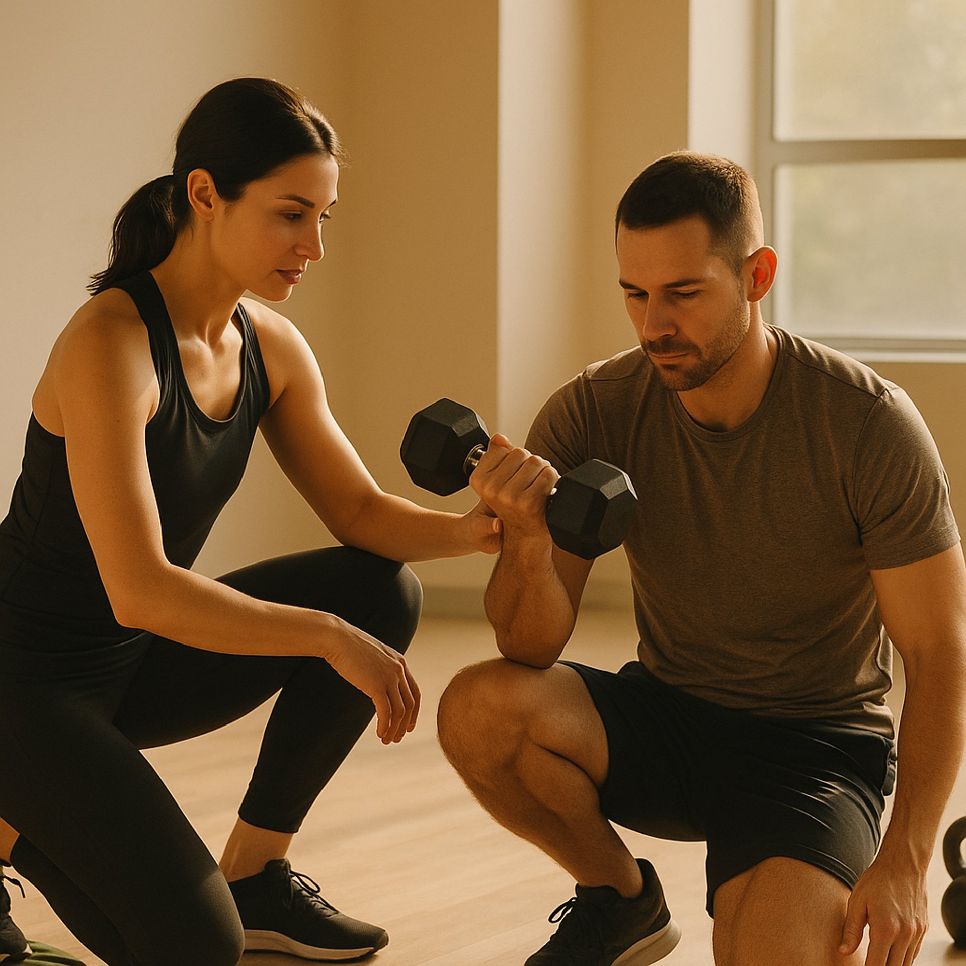 an abstract photo of a curved building with a blue sky in the background