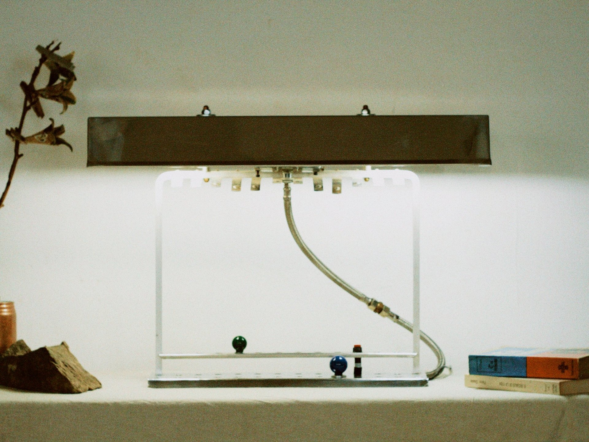 black and brown leather padded tub sofa