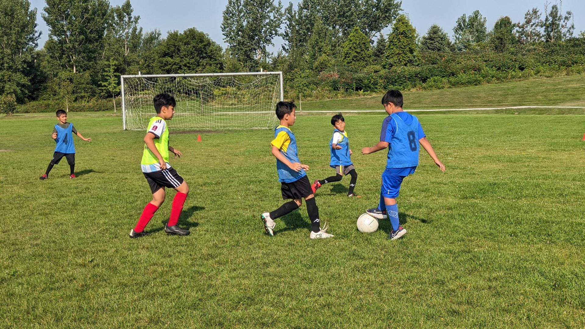 mountain range under blue sky