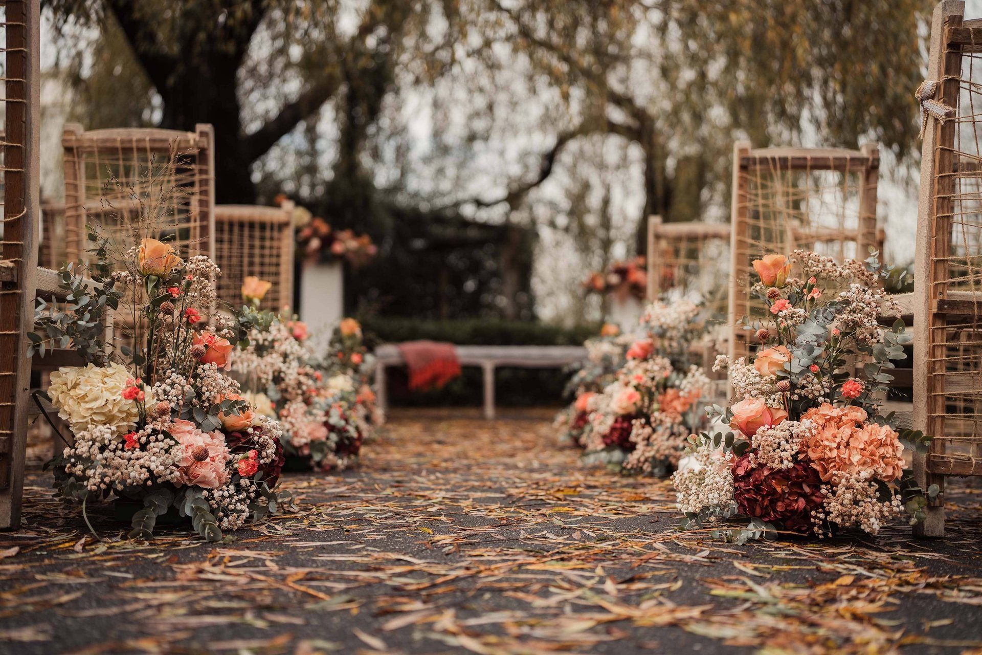 an abstract photo of a curved building with a blue sky in the background