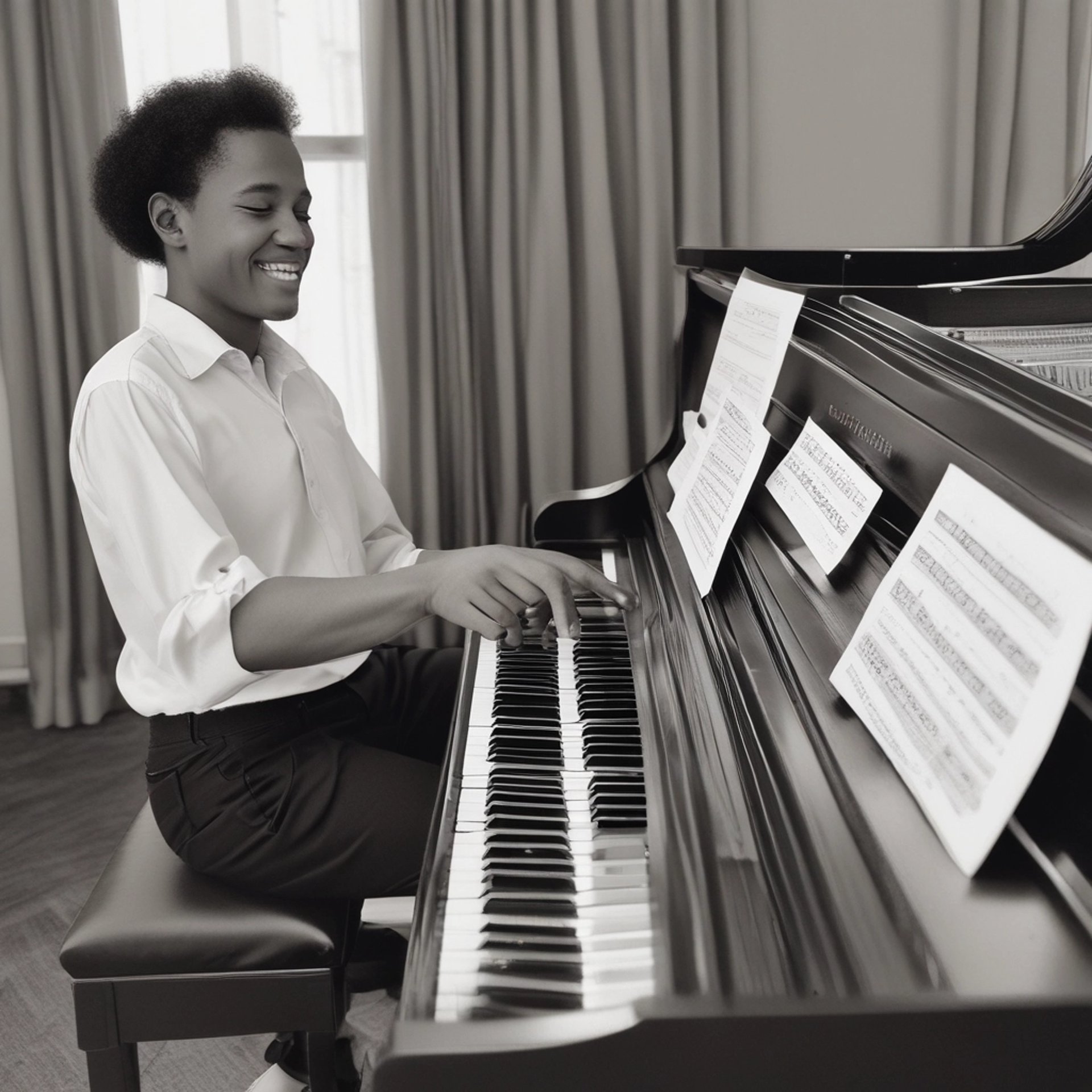 black and white bed linen