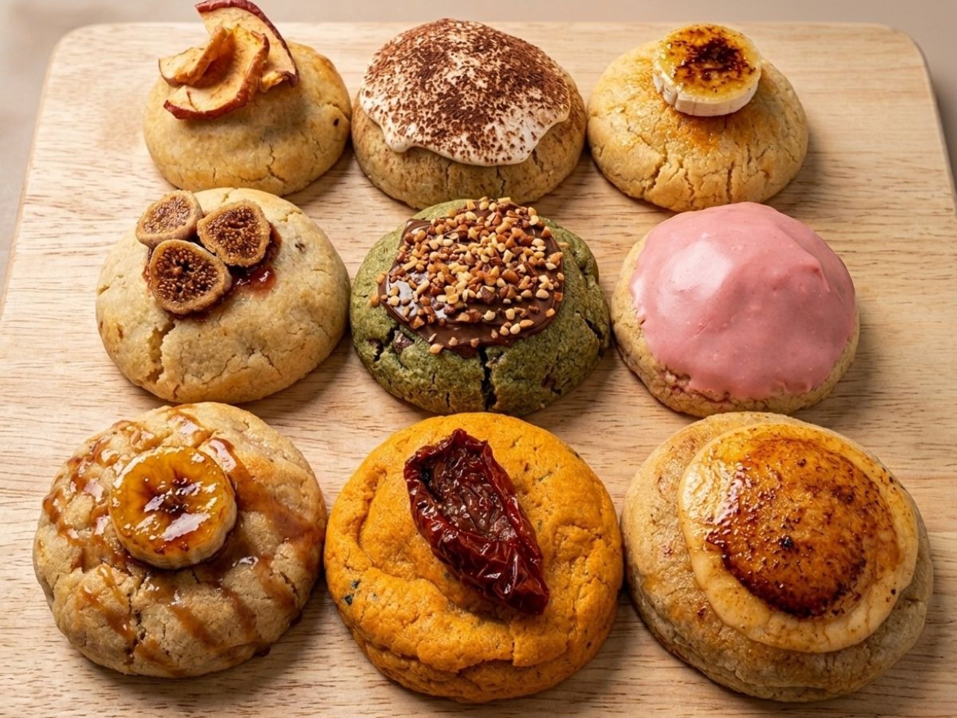 a stack of chocolate chip cookies on a plate