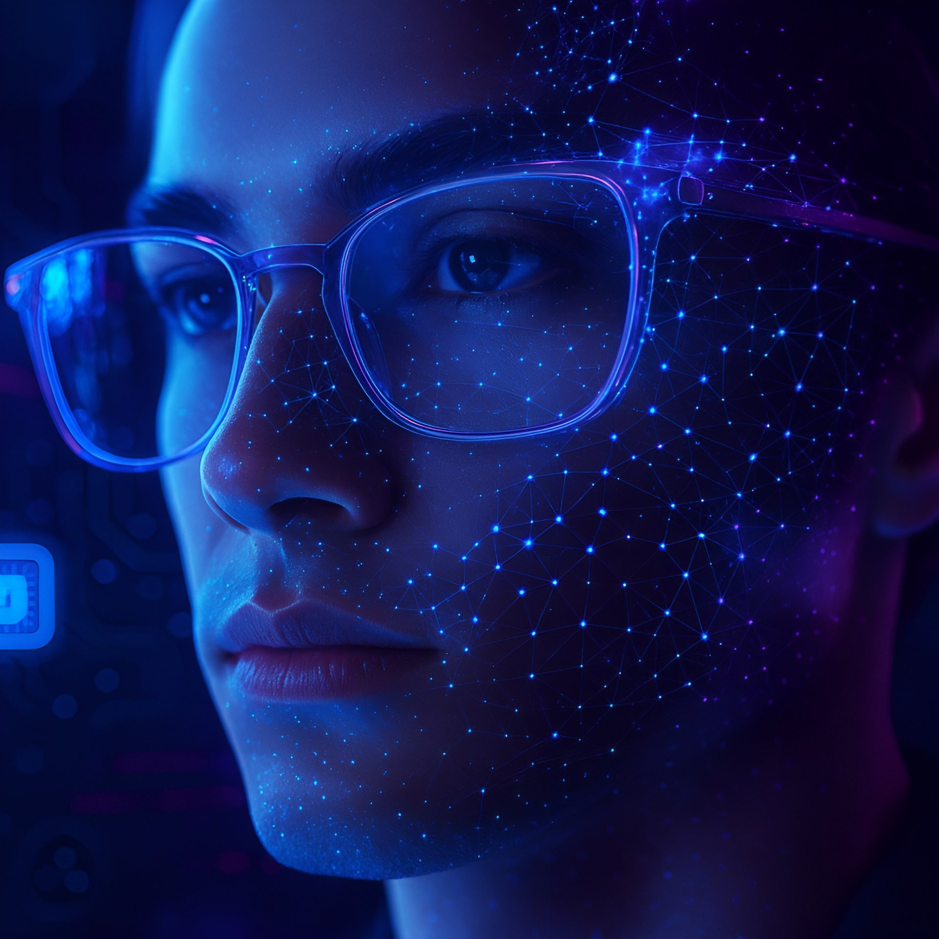 an abstract photo of a curved building with a blue sky in the background