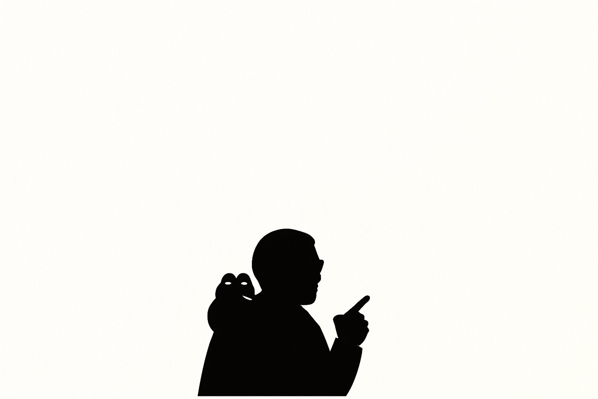 an abstract photo of a curved building with a blue sky in the background