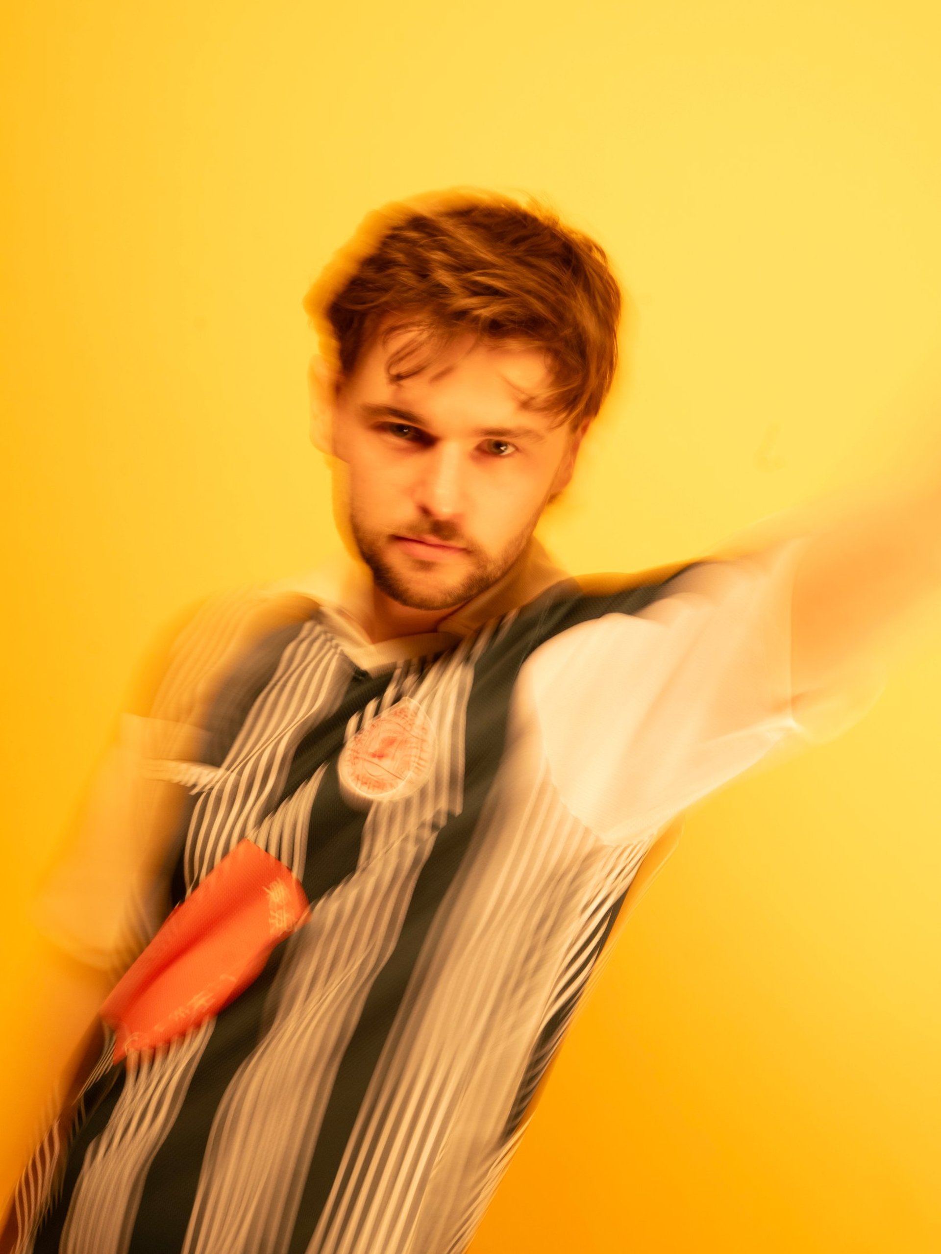 a person playing a music instrument