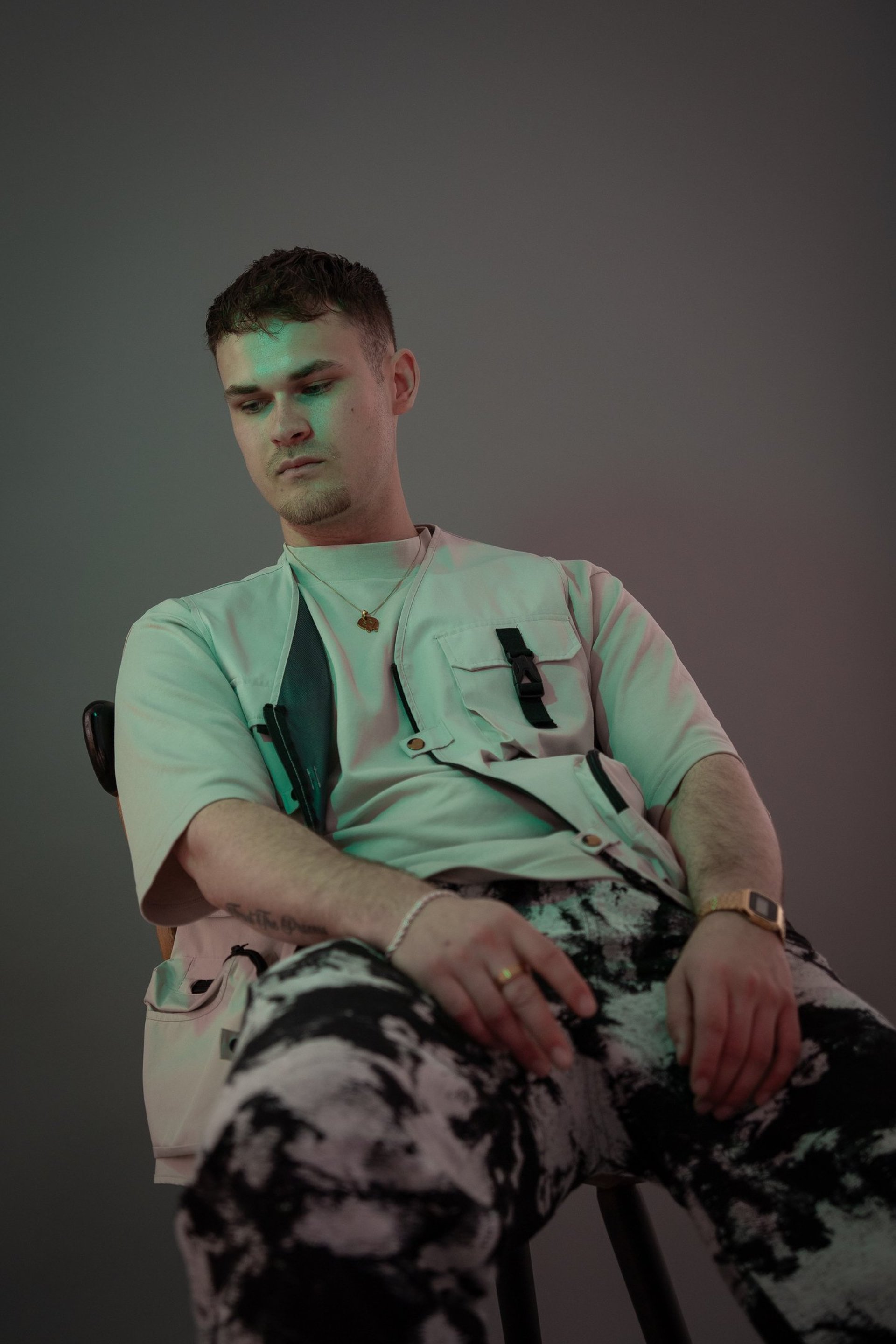 a person playing a music instrument