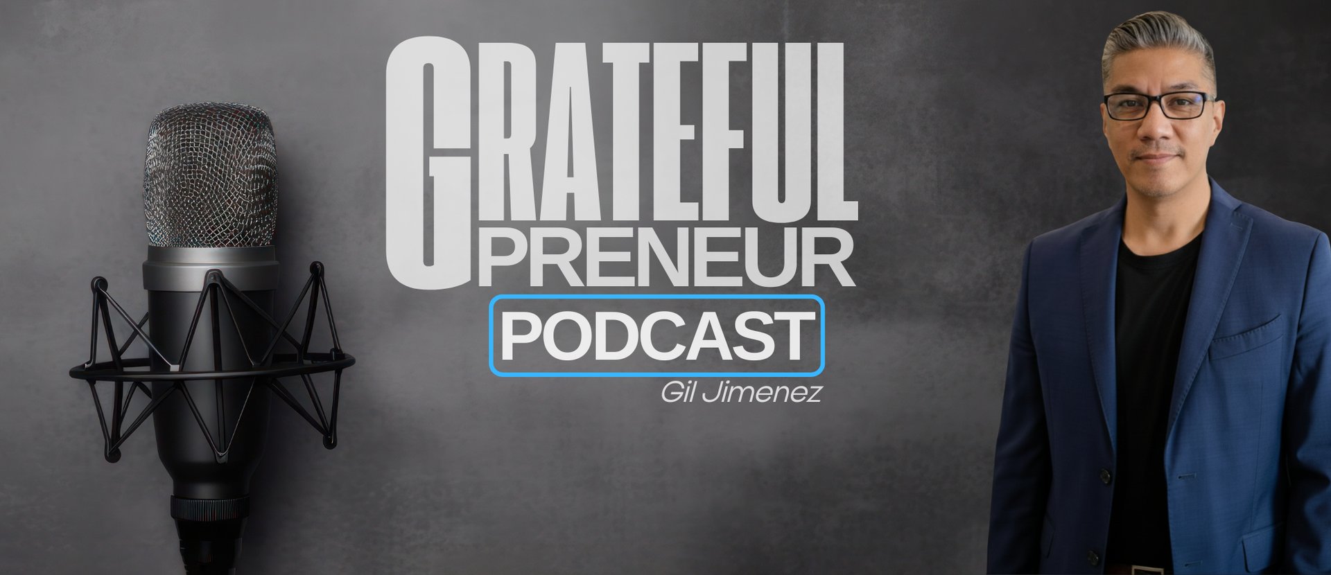 a microphone on a stand in a dark room