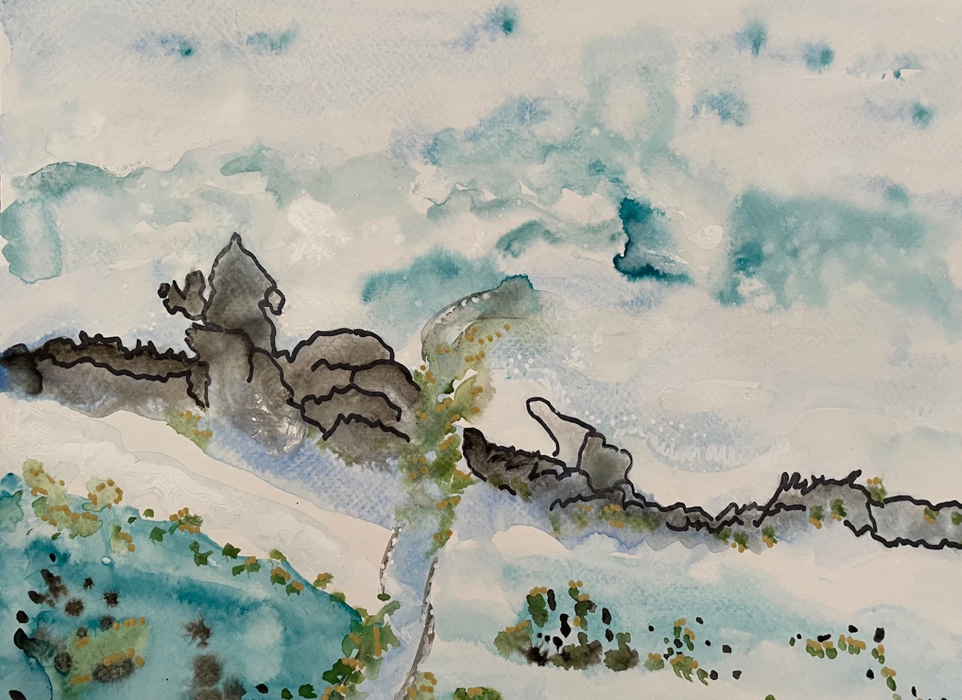 black and white bed linen