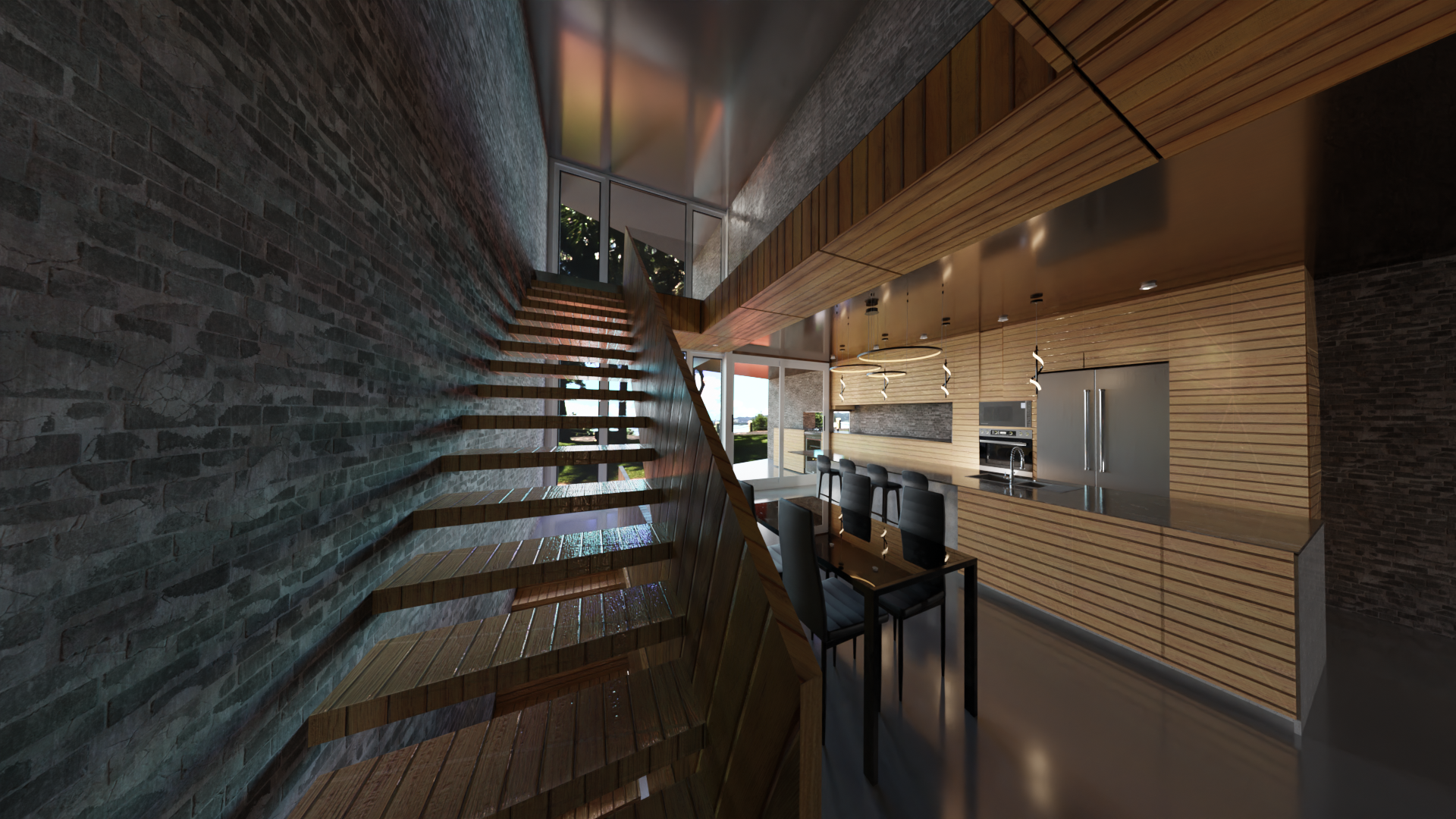 black and brown leather padded tub sofa