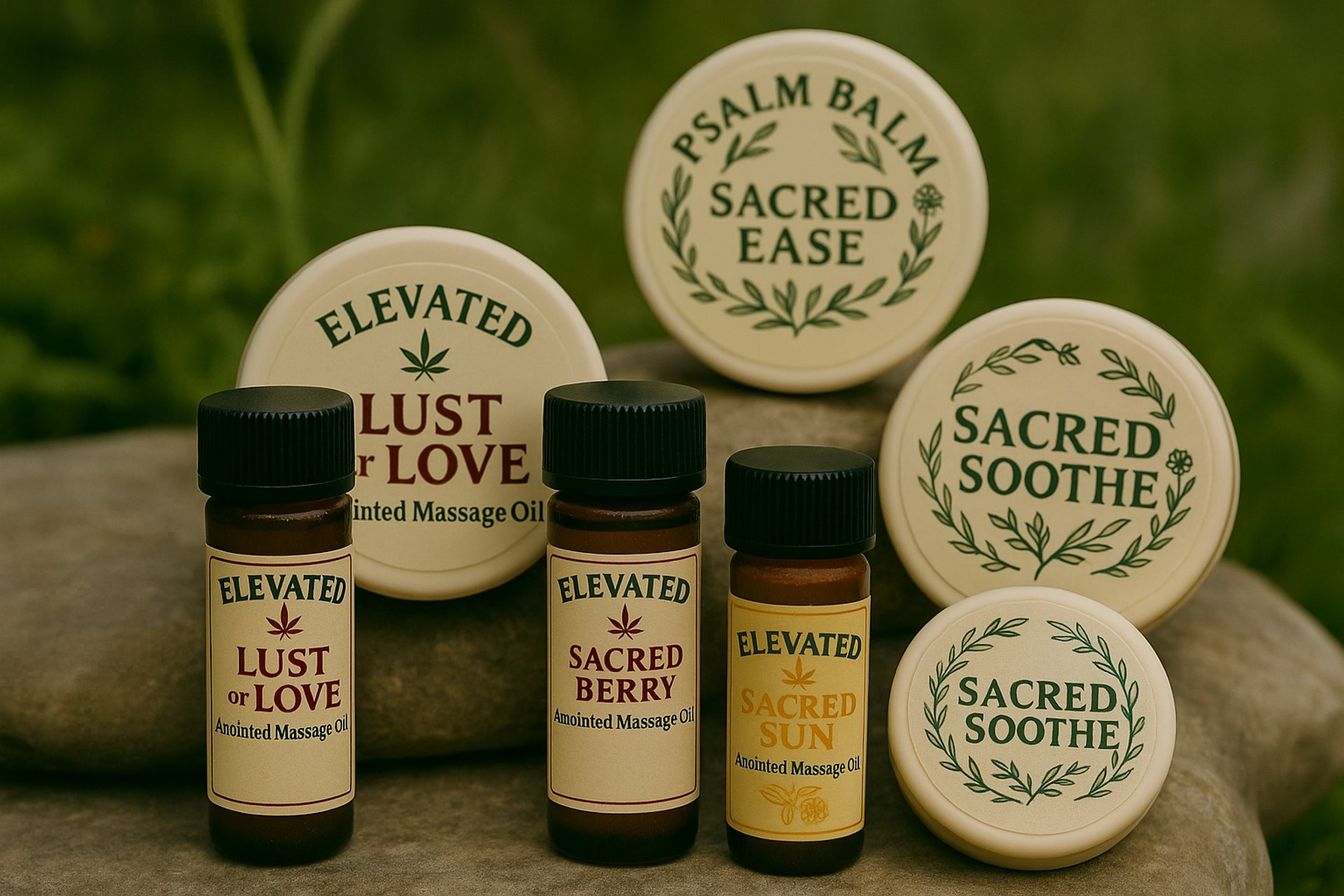 a person holding a brown paper bag on top of a tiled floor