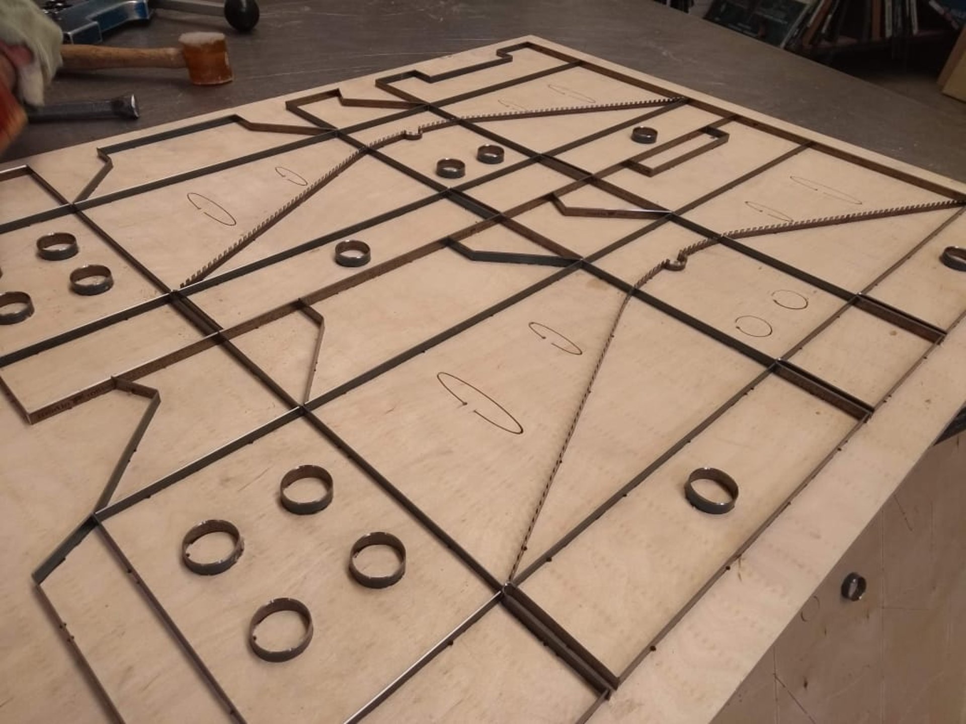 black and brown leather padded tub sofa