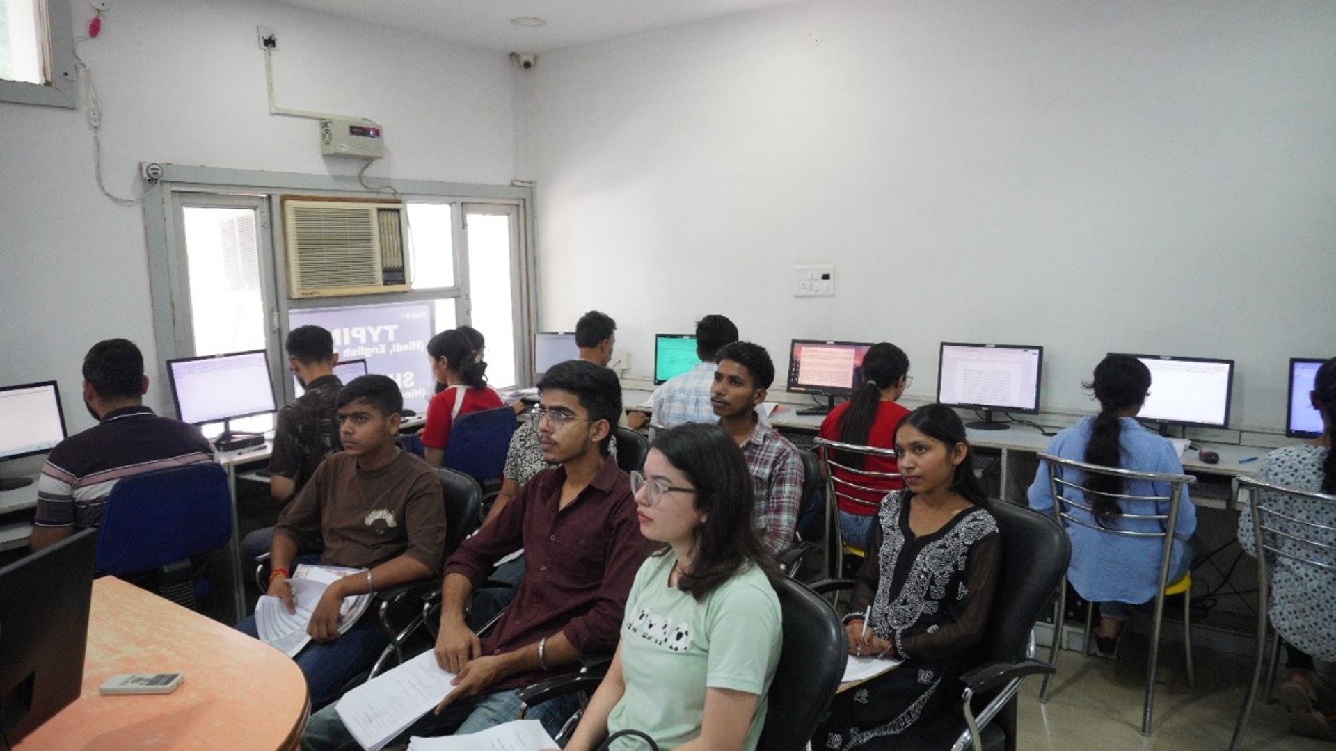 solar panels on green field