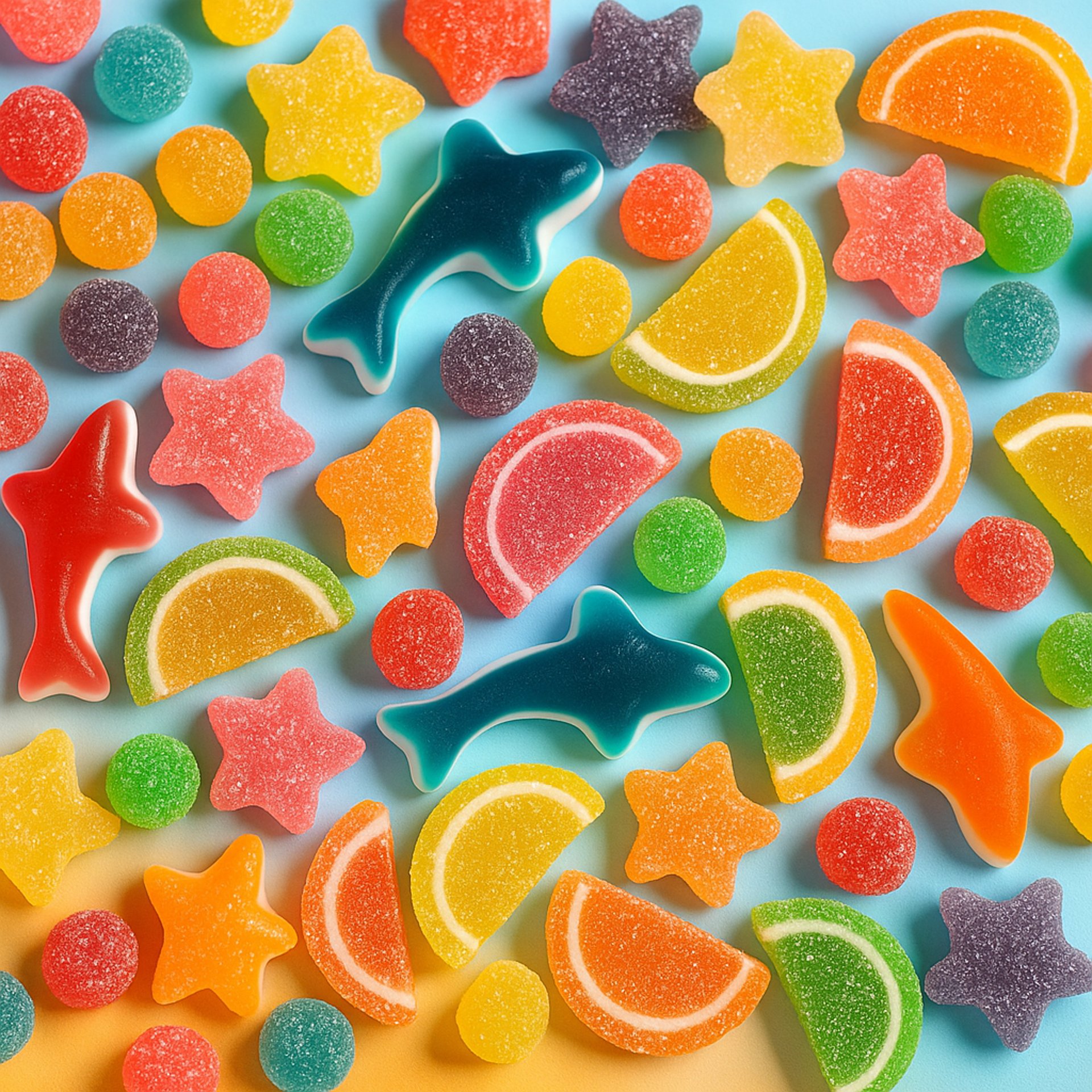 an abstract photo of a curved building with a blue sky in the background