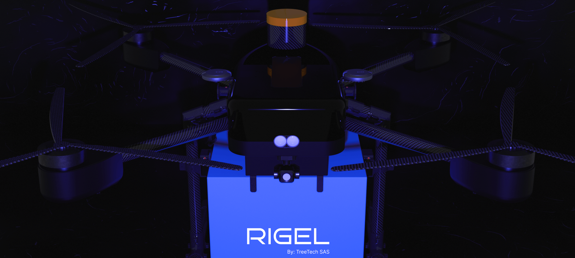 an abstract photo of a curved building with a blue sky in the background