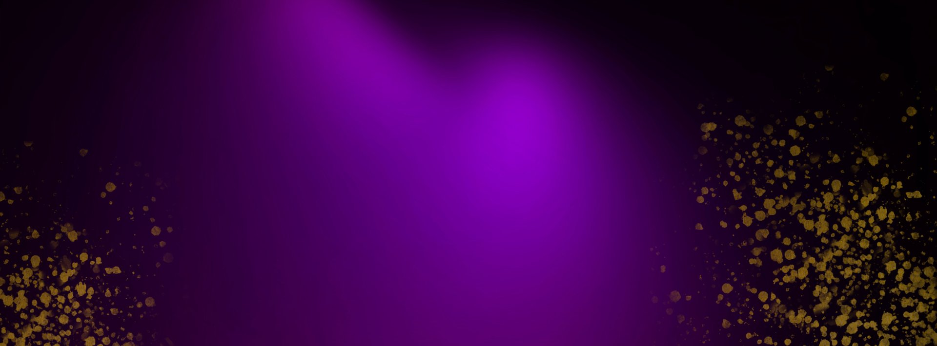 a purple and yellow background with wavy lines