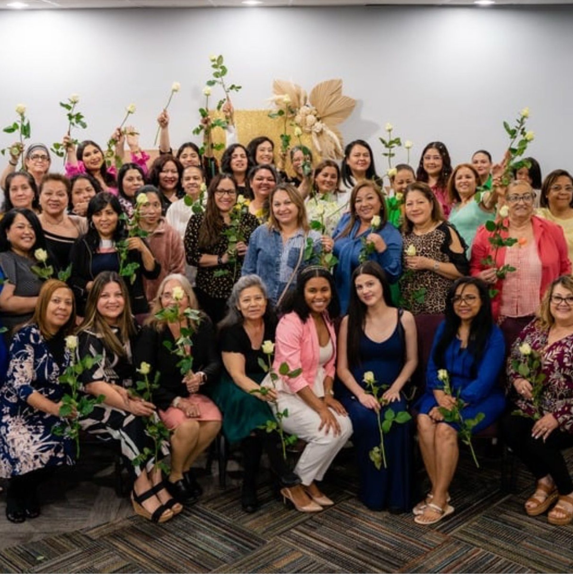 a purple and yellow background with wavy lines