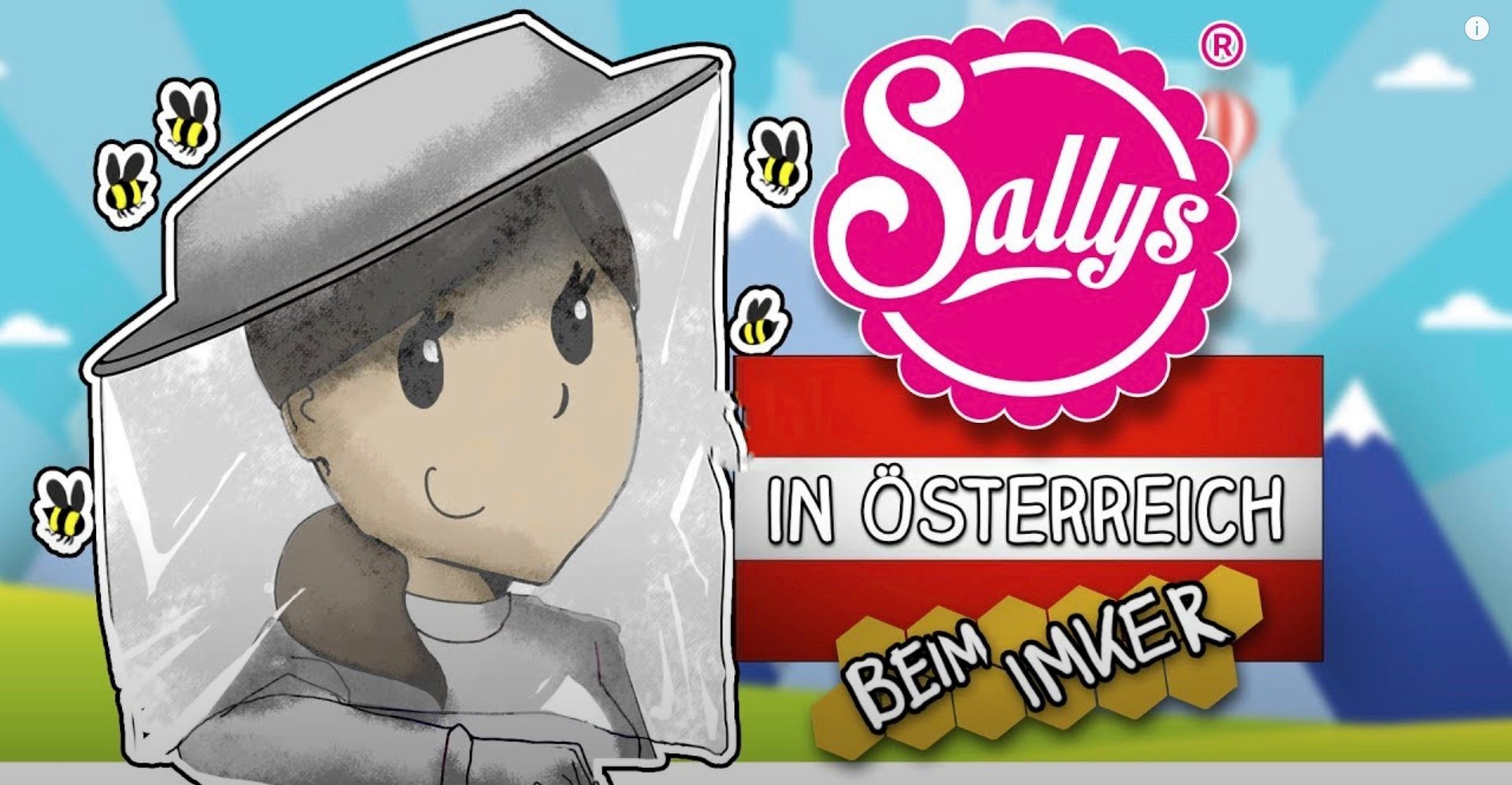 Logo Influencer Sally in Österreich bei Imker Simon Tötschinger