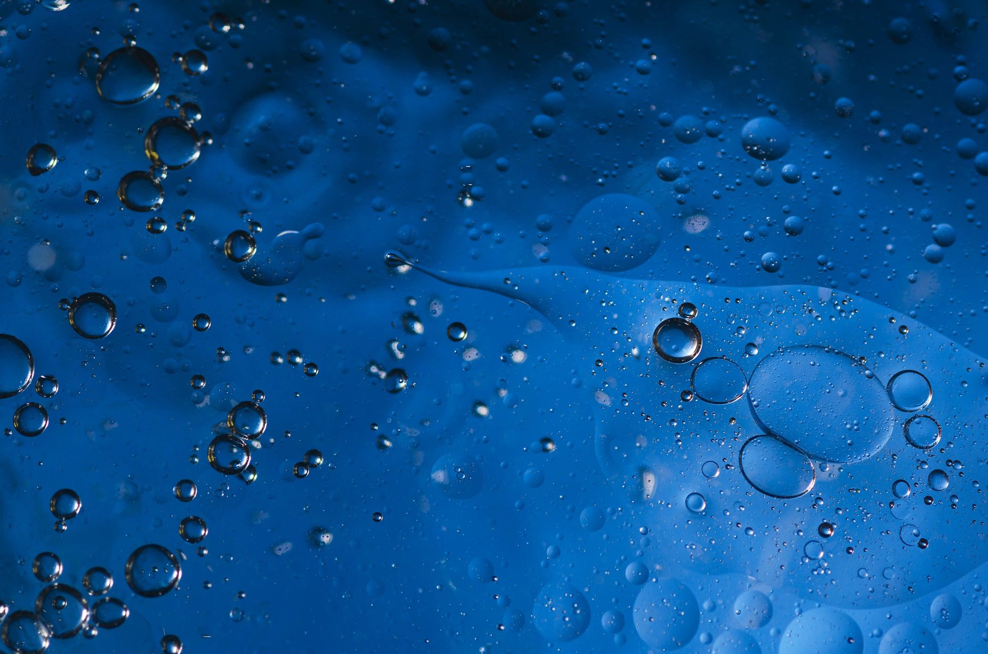 Oil in water