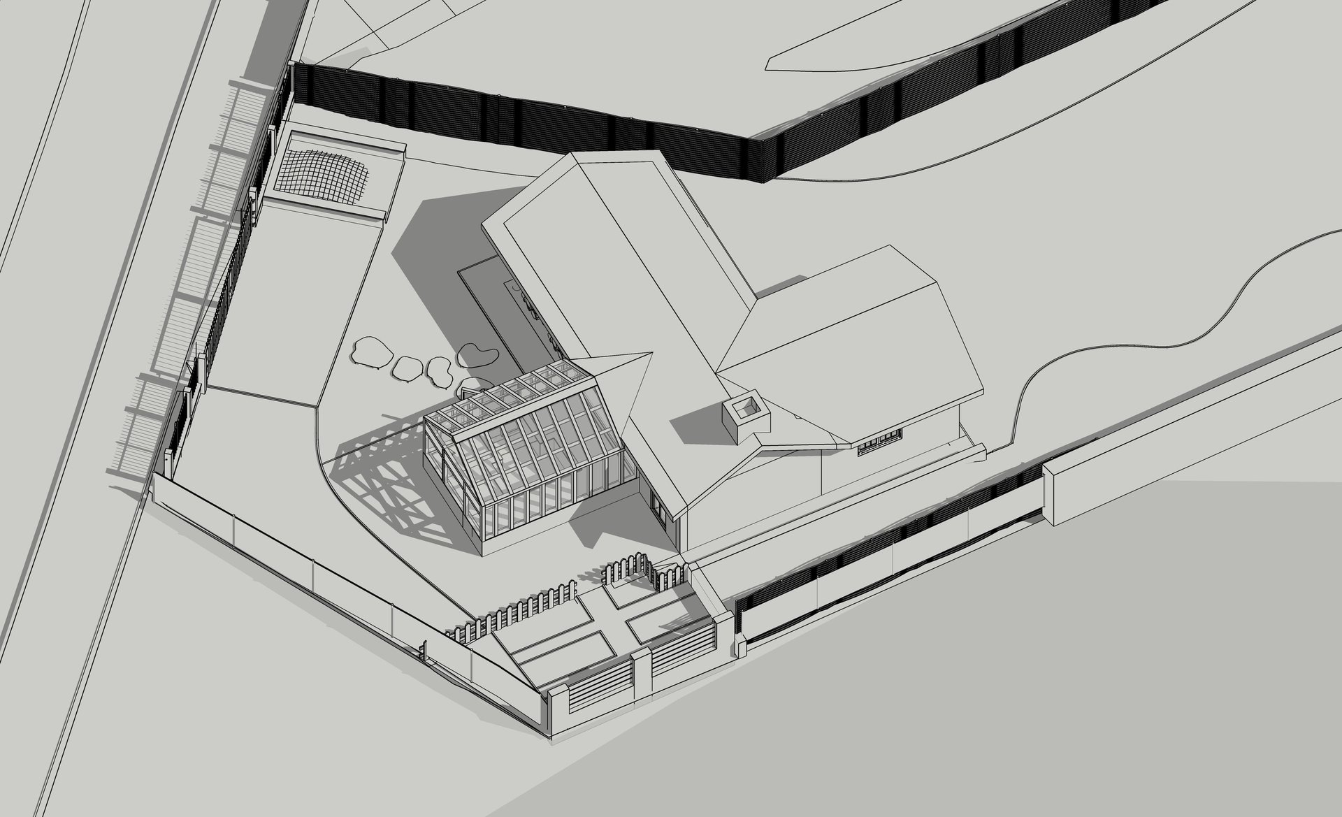 man in black jacket and black pants holding black and white drone