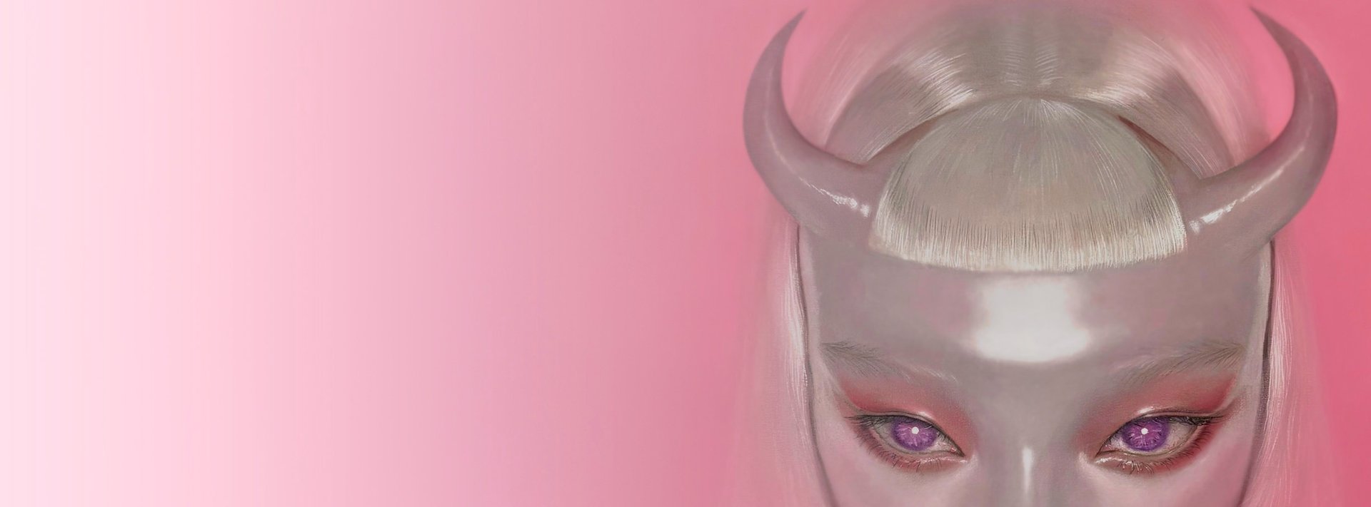 an abstract photo of a curved building with a blue sky in the background