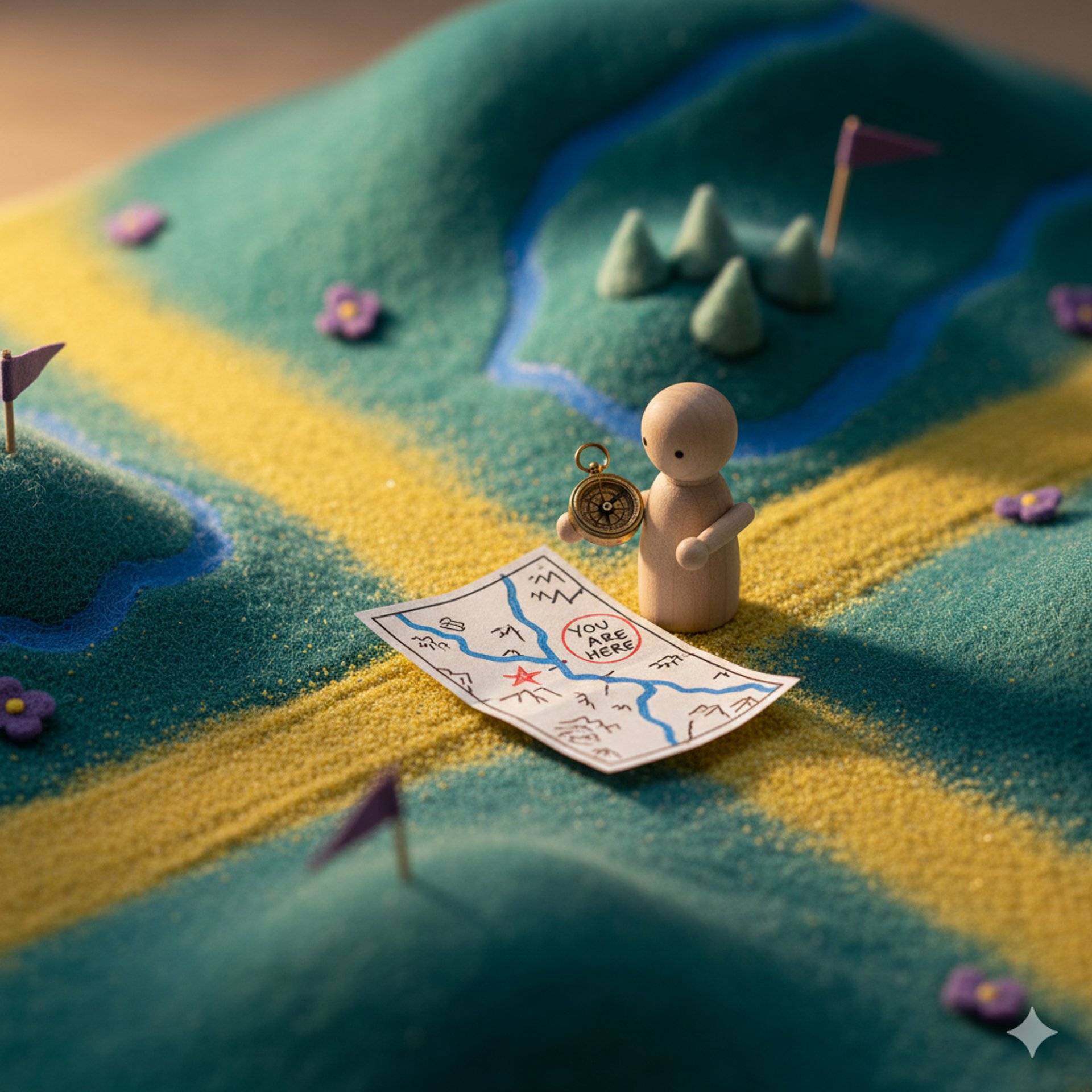 purple light in dark room