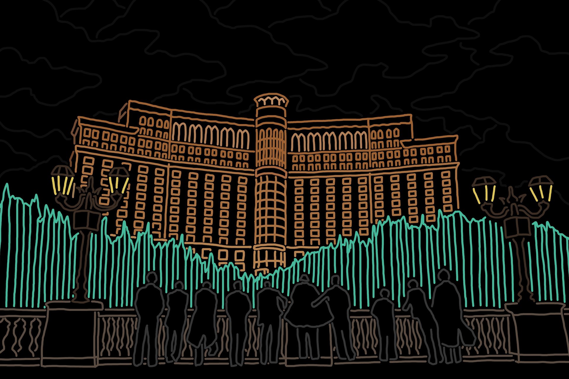 black and white bed linen