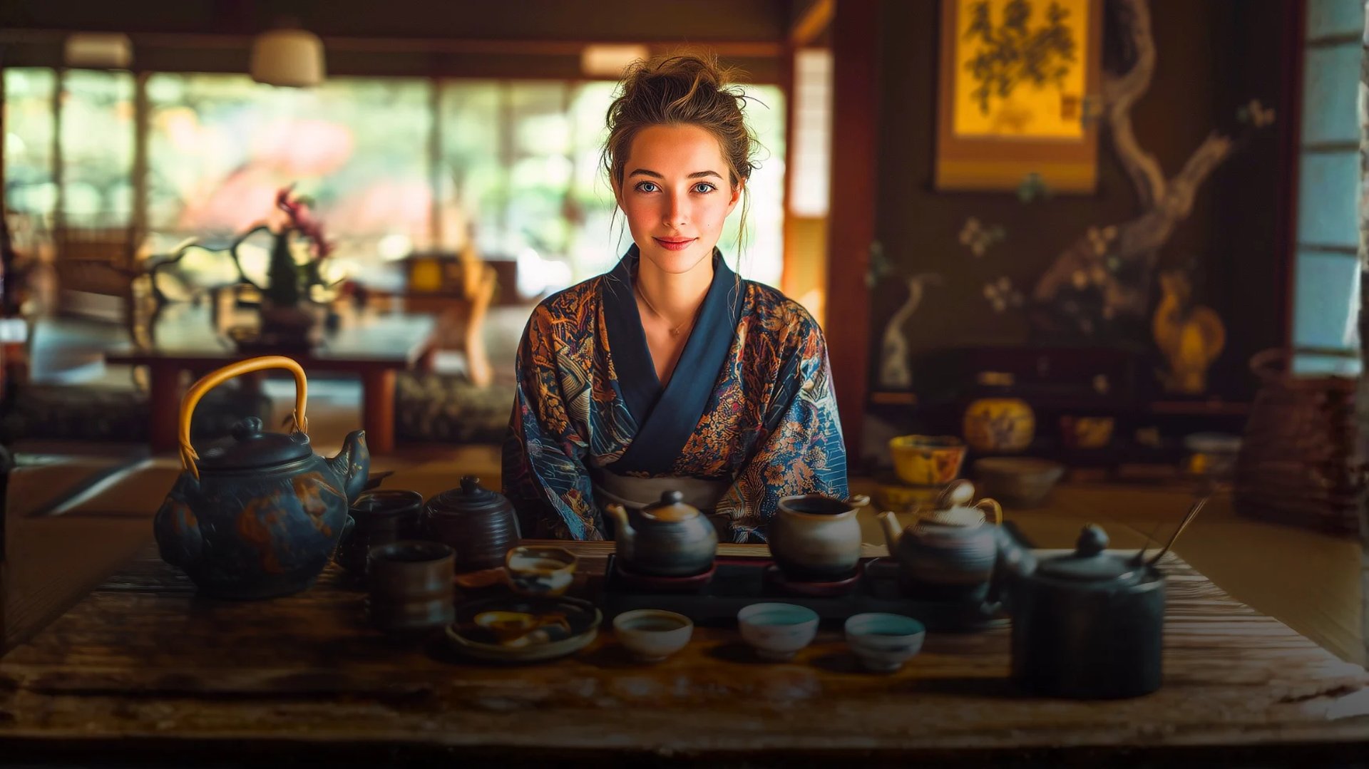 an abstract photo of a curved building with a blue sky in the background