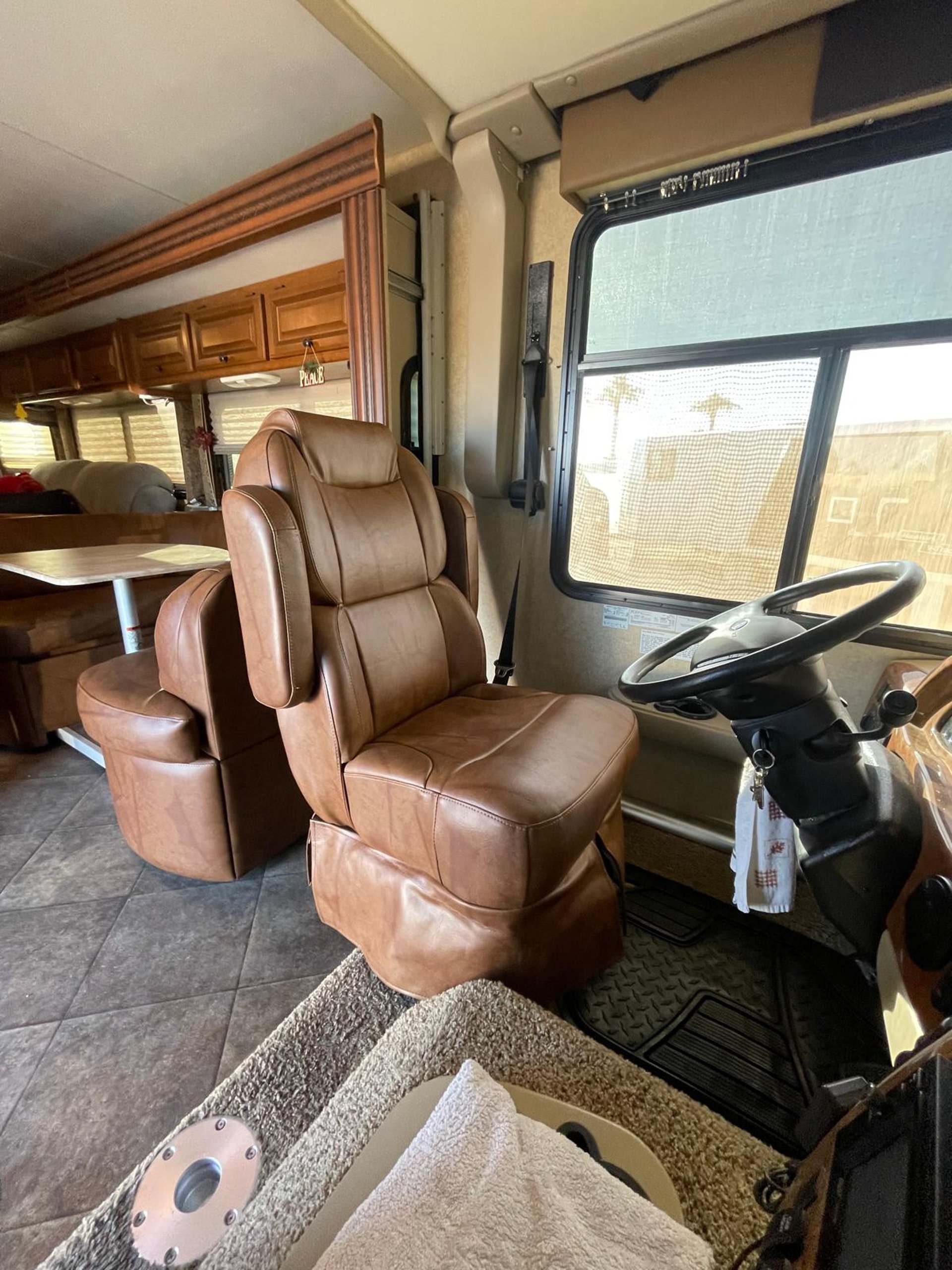 Close-up texture of brown leather material