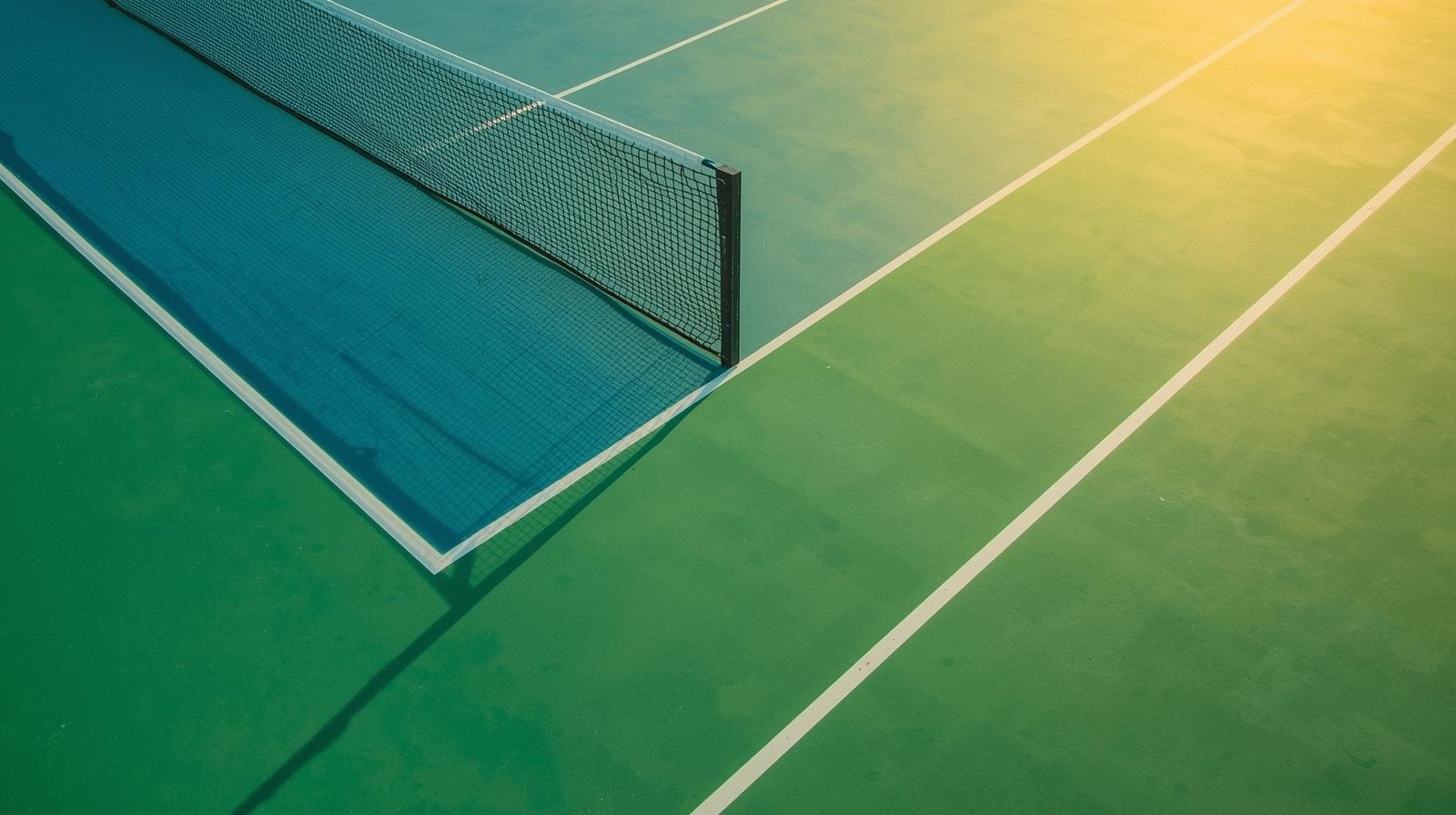 a person hitting a ball with a racket