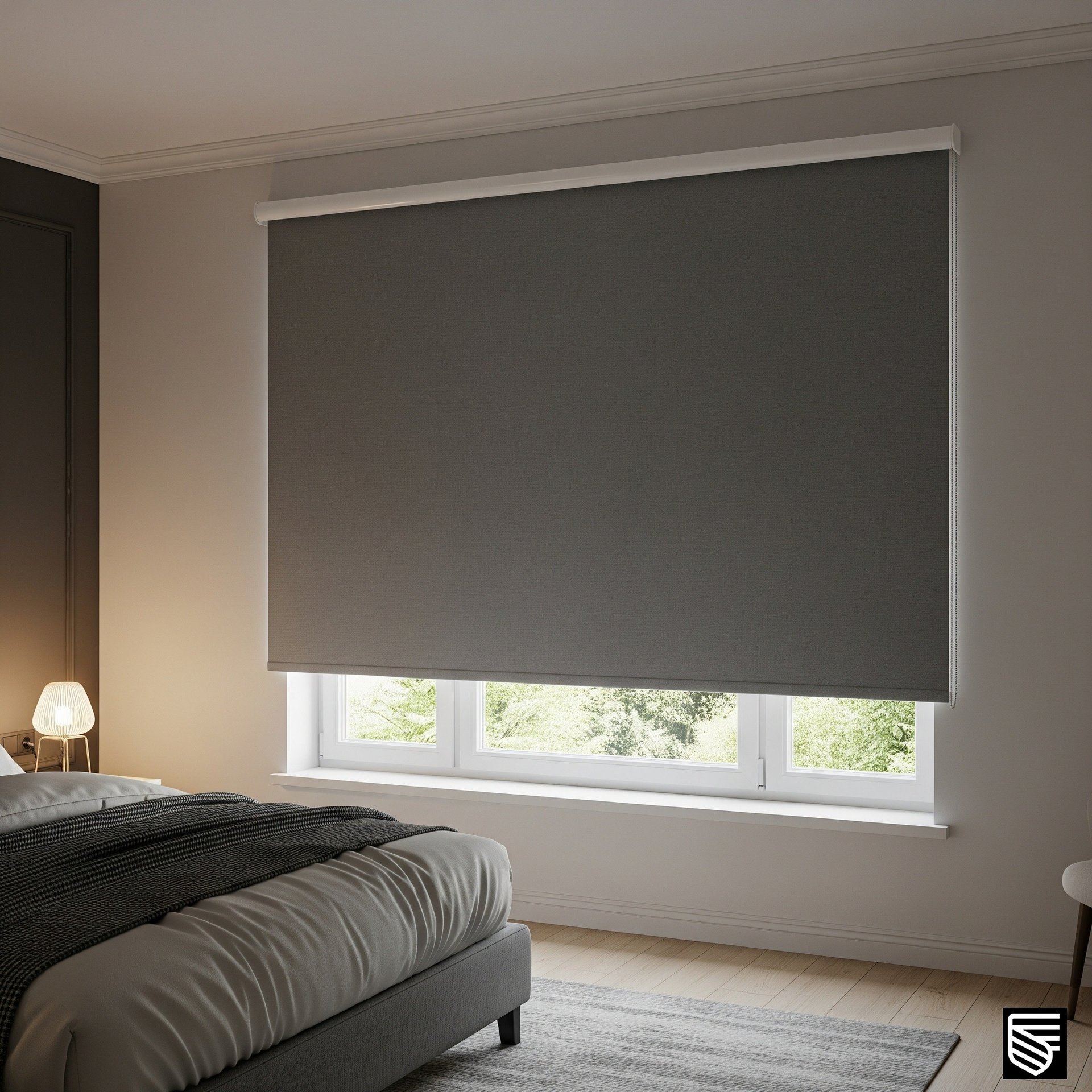 black and white bed linen