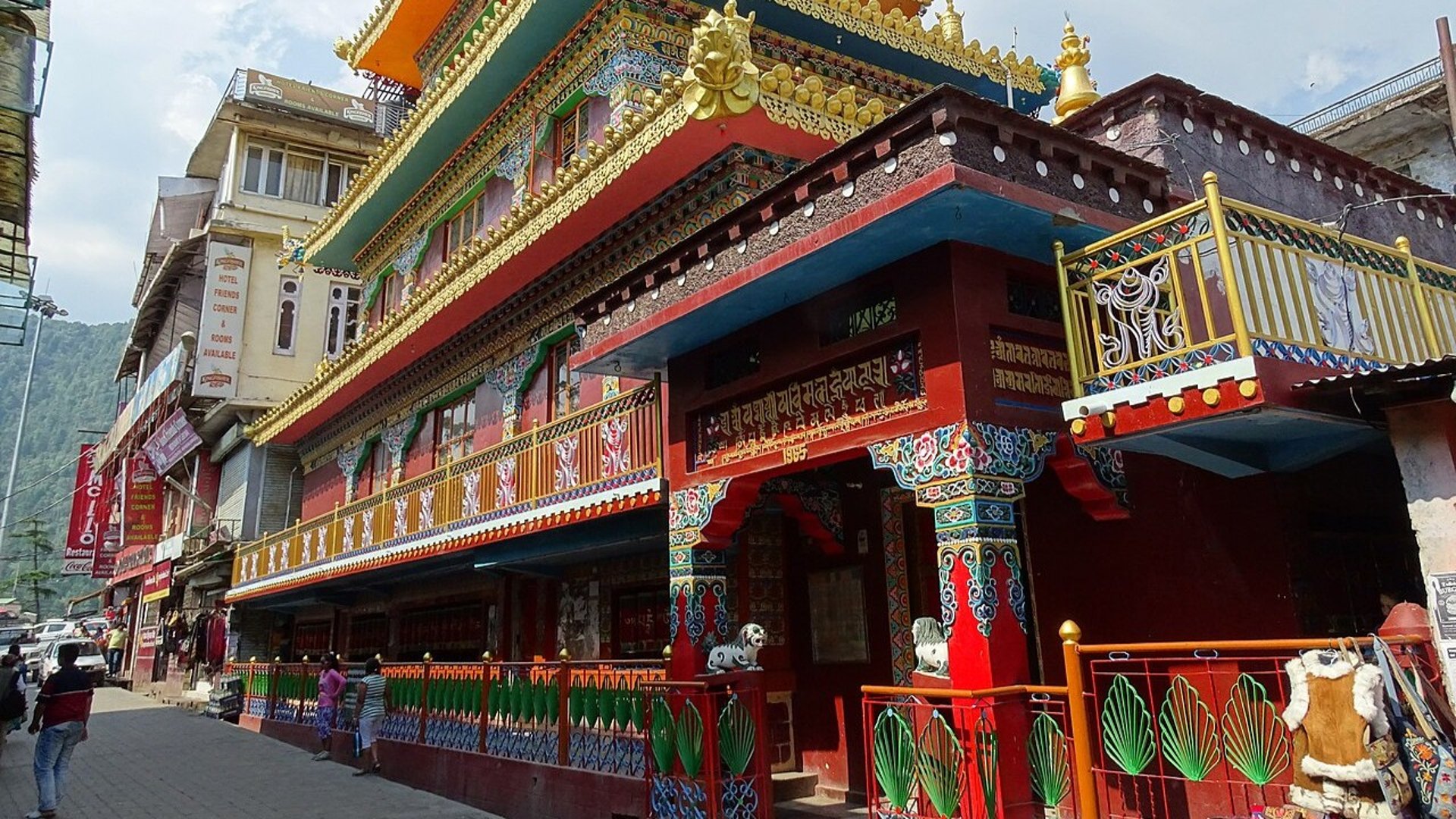 a house in the middle of a forest